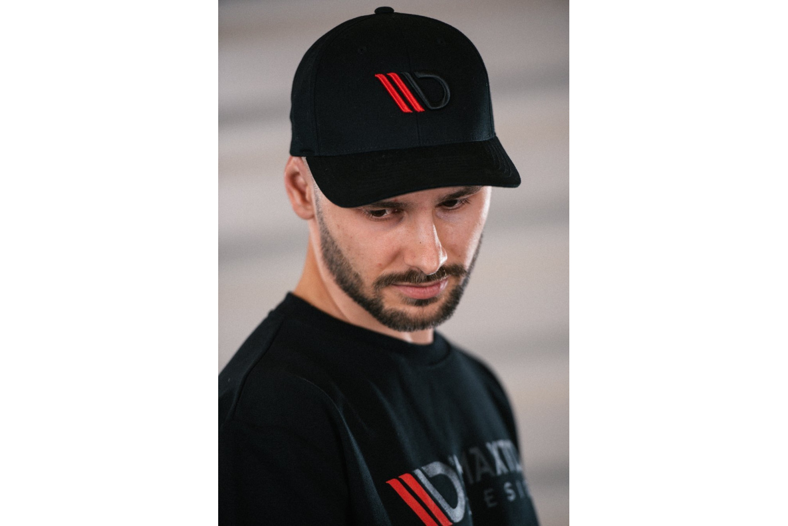 Czapka Black/Red Logo