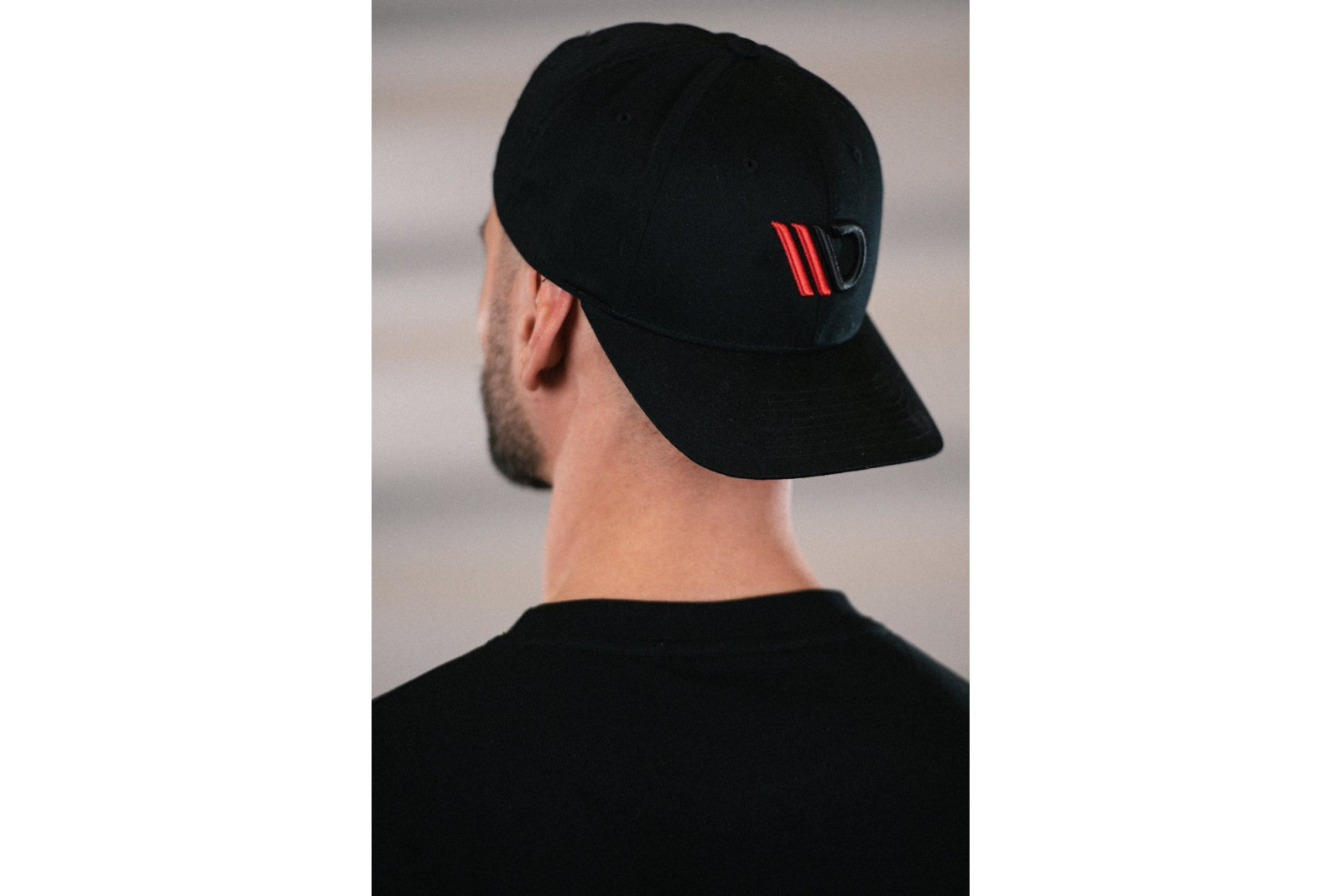 Czapka Black/Red Logo