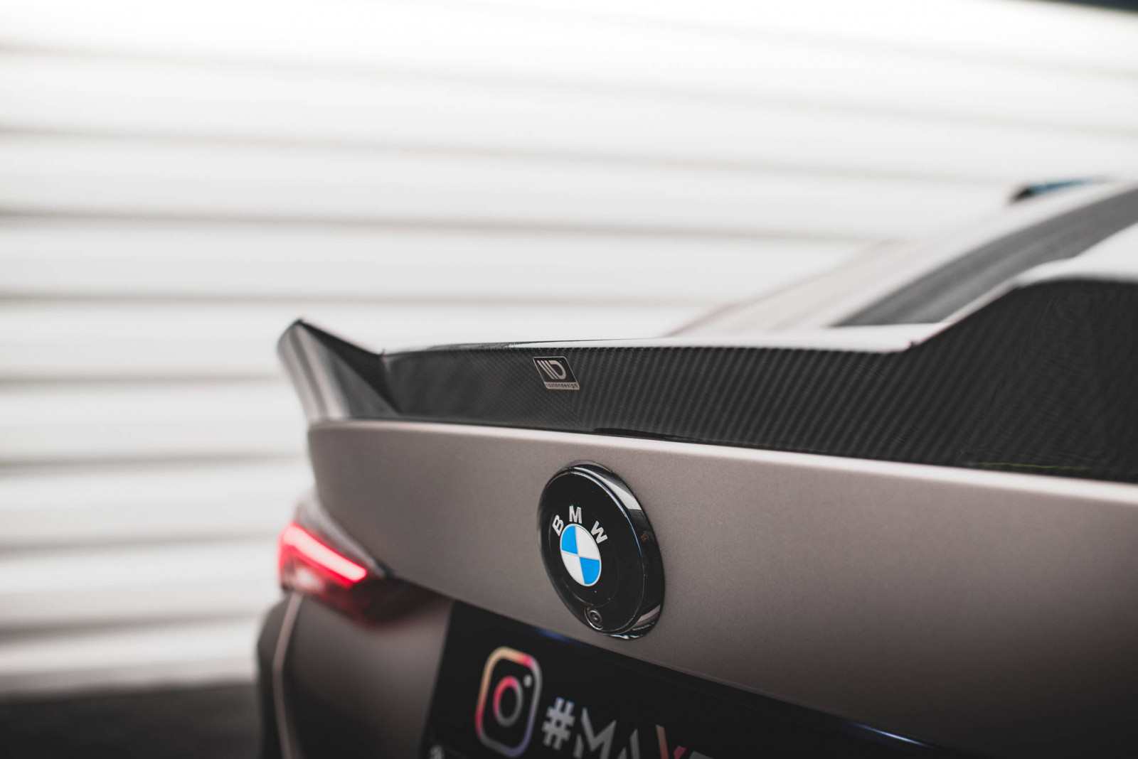 Karbonowy Spoiler Tylnej Klapy BMW M4 G82 