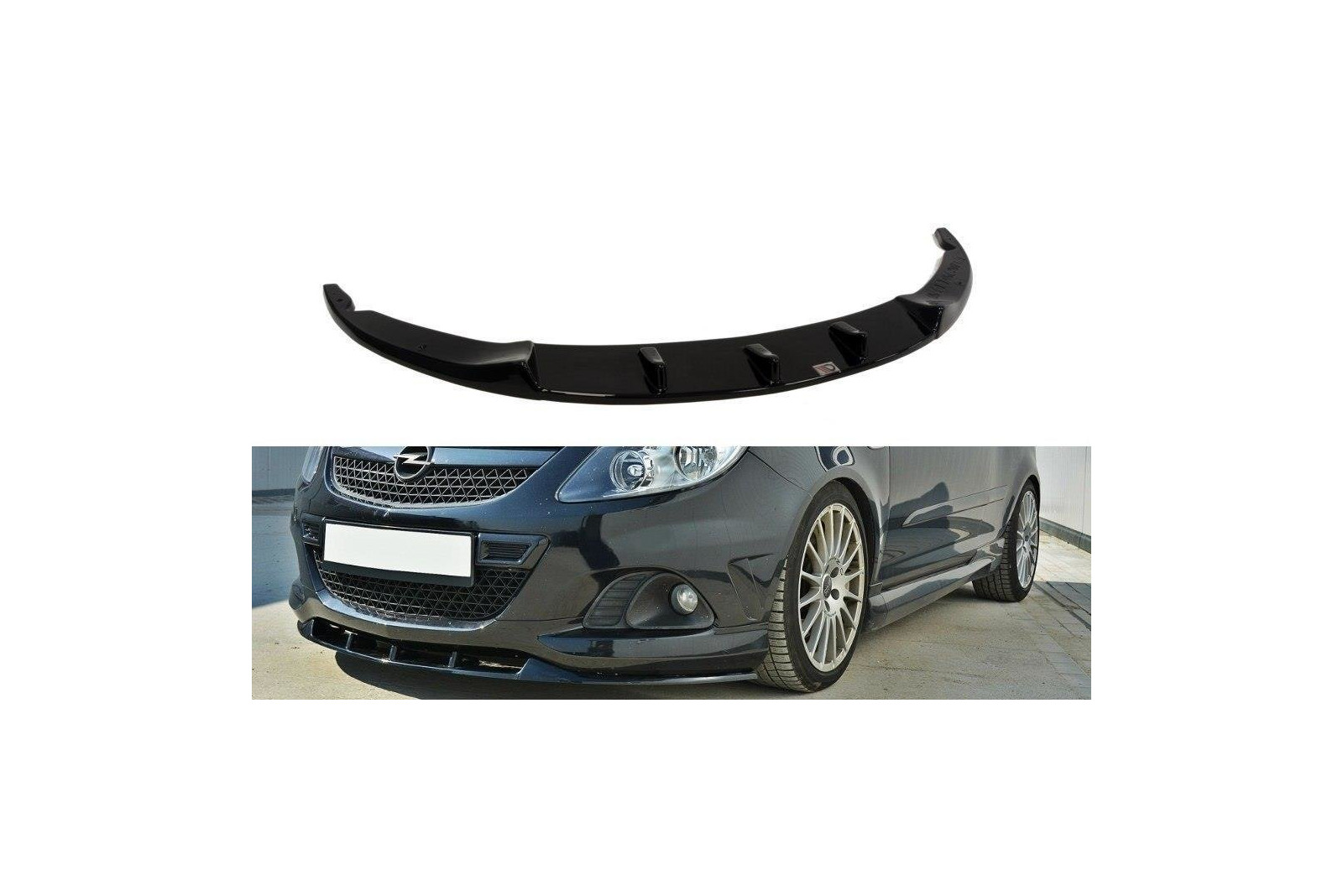 Splitter Przedni Opel Corsa D Nurburg (Do OPC/VXR Bumper)