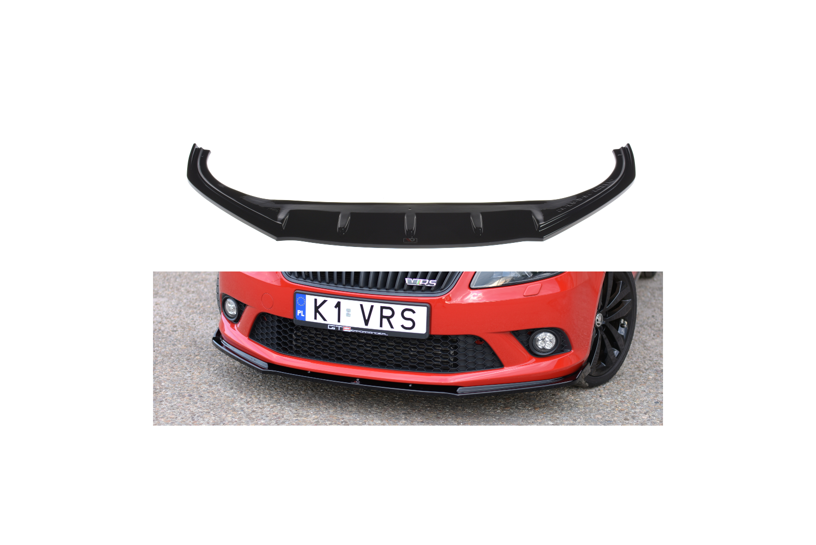 FRONT SPLITTER SKODA FABIA MK2 RS