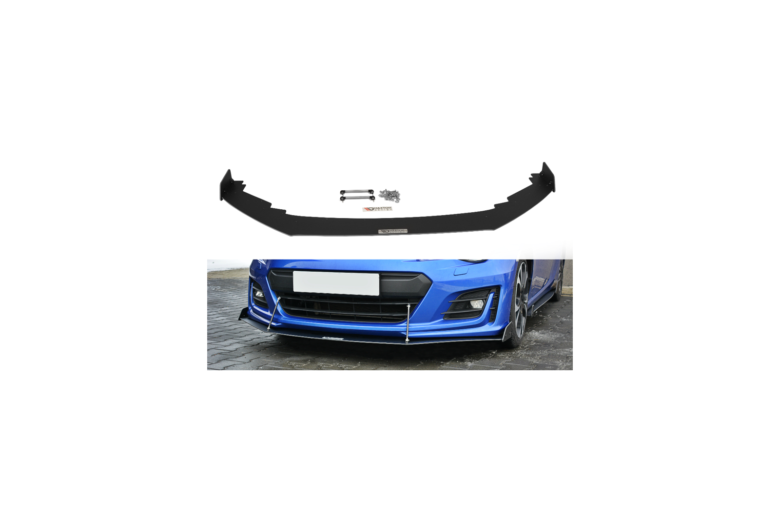 Splitter przedni racing V.3 SUBARU BRZ FACELIFT 