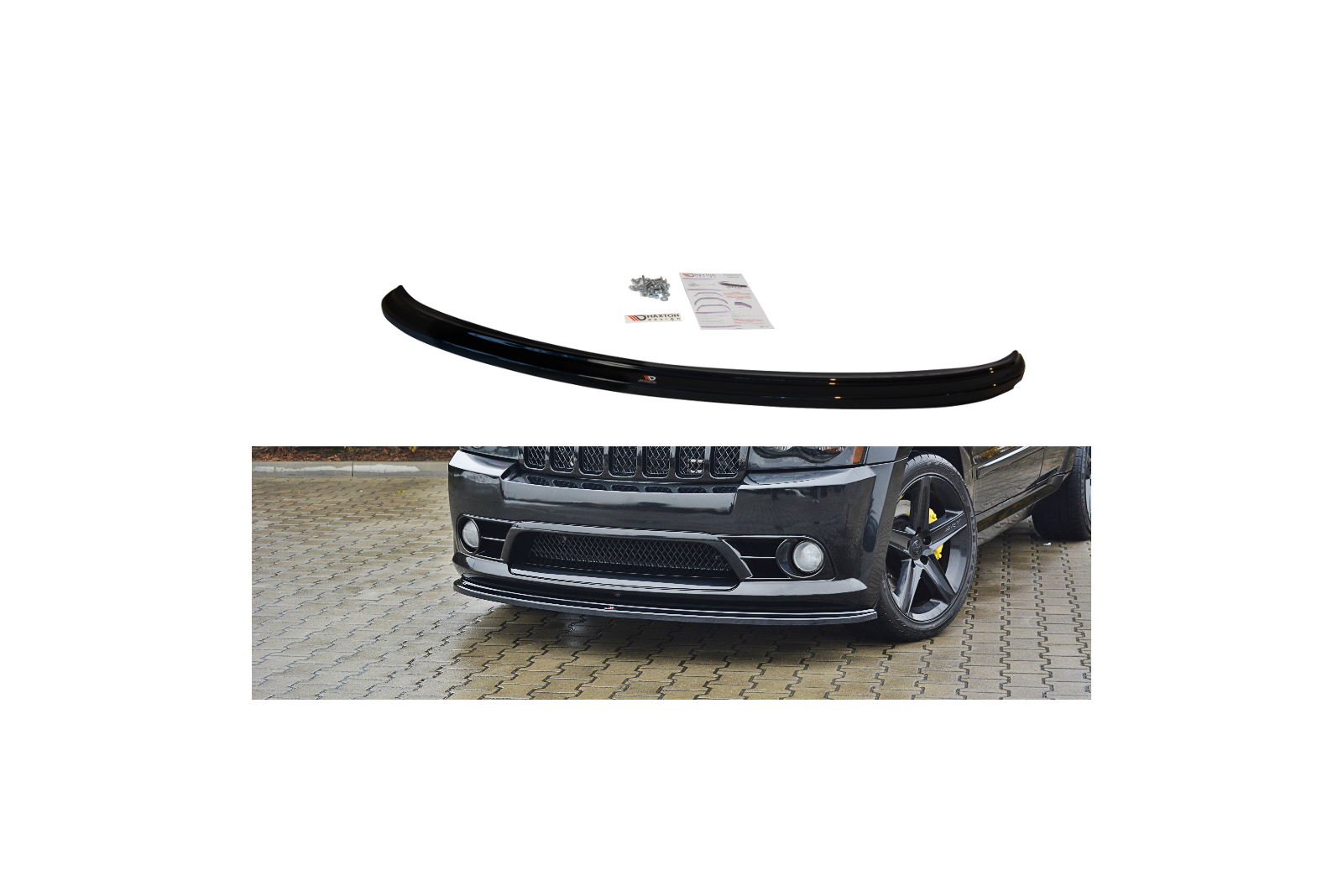 SPLITTER PRZEDNI V.1 JEEP GRAND CHEROKEE WK STR8