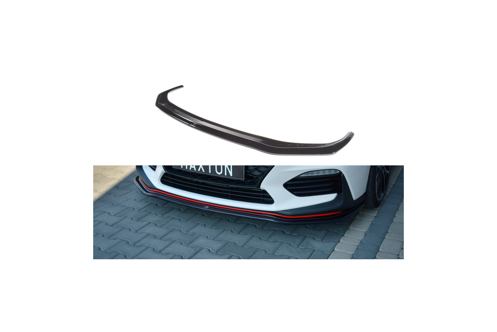 Splitter Przedni V.2 Hyundai I30 N Mk3 Hatchback / Fastback