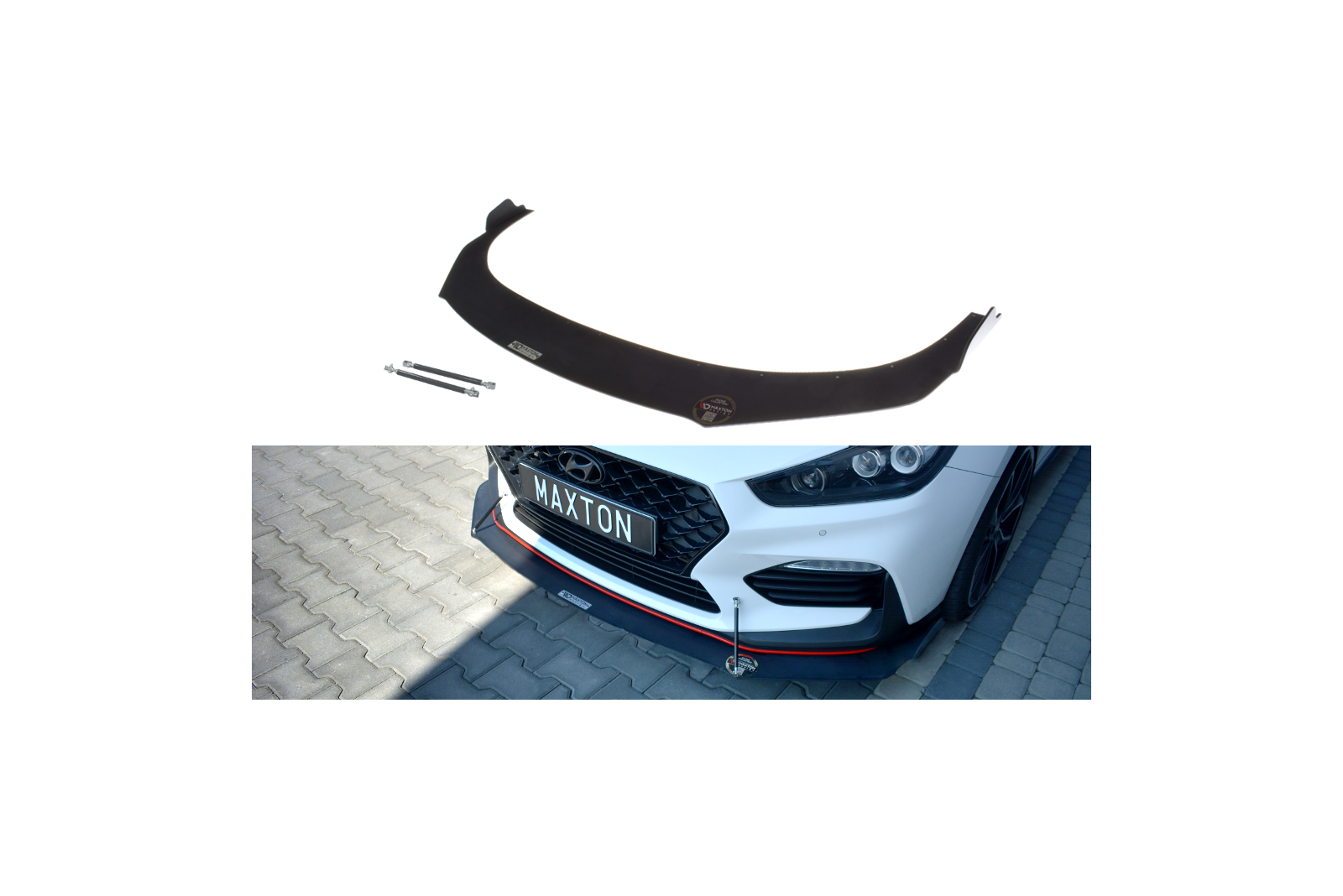 SPLITTER PRZEDNI RACING HYUNDAI I30 Mk3 N 