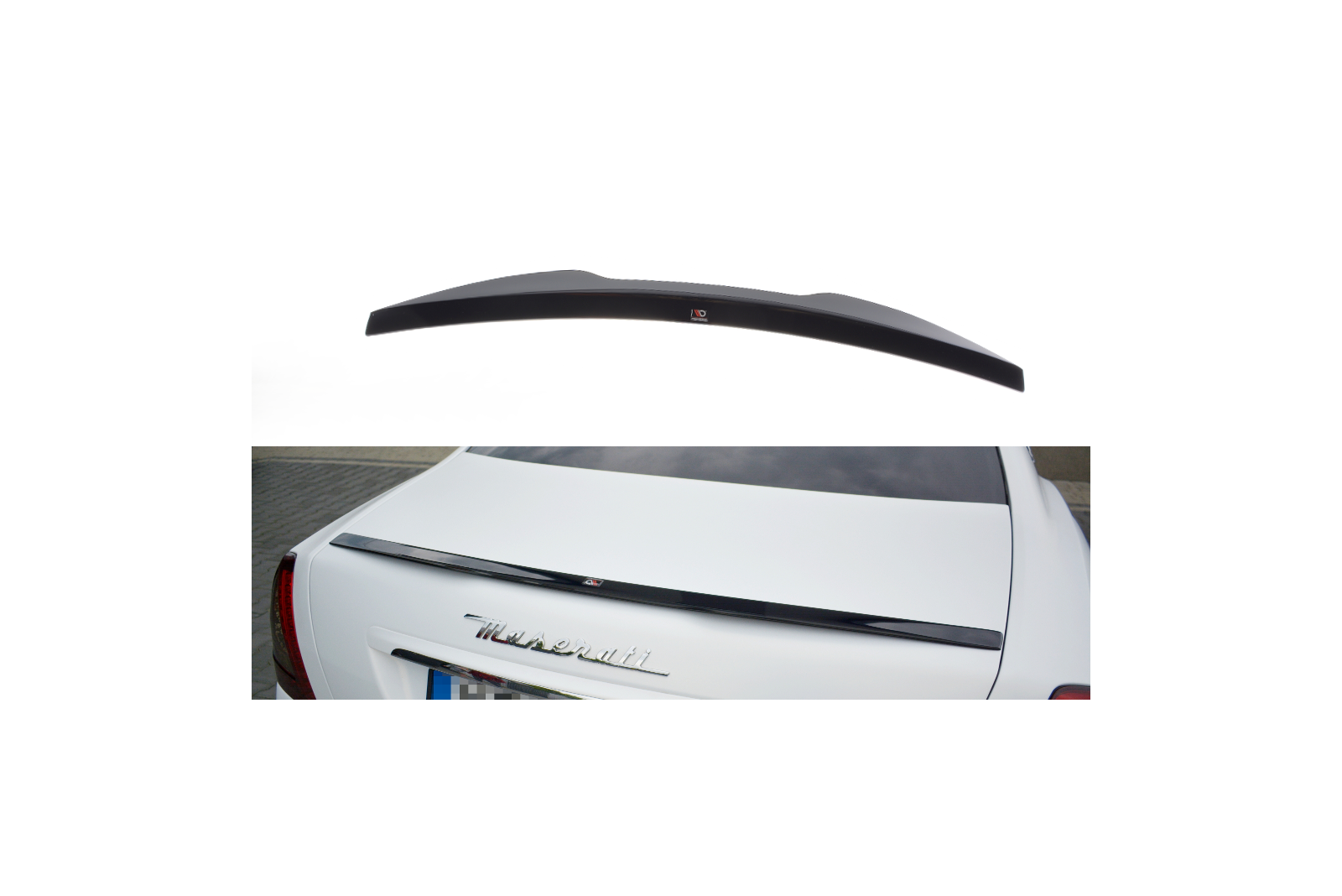 SPOILER TYLNY MASERATI QUATTROPORTE MK5 FACELIFT 