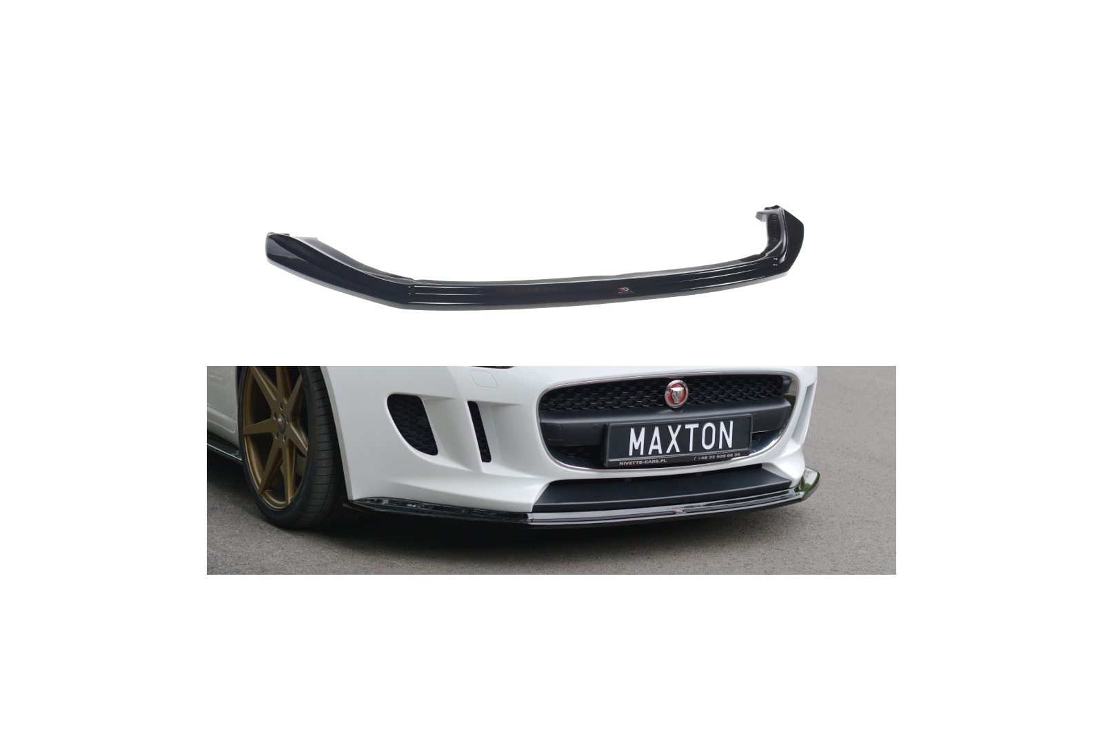 FRONT SPLITTER V.1 JAGUAR F-TYPE