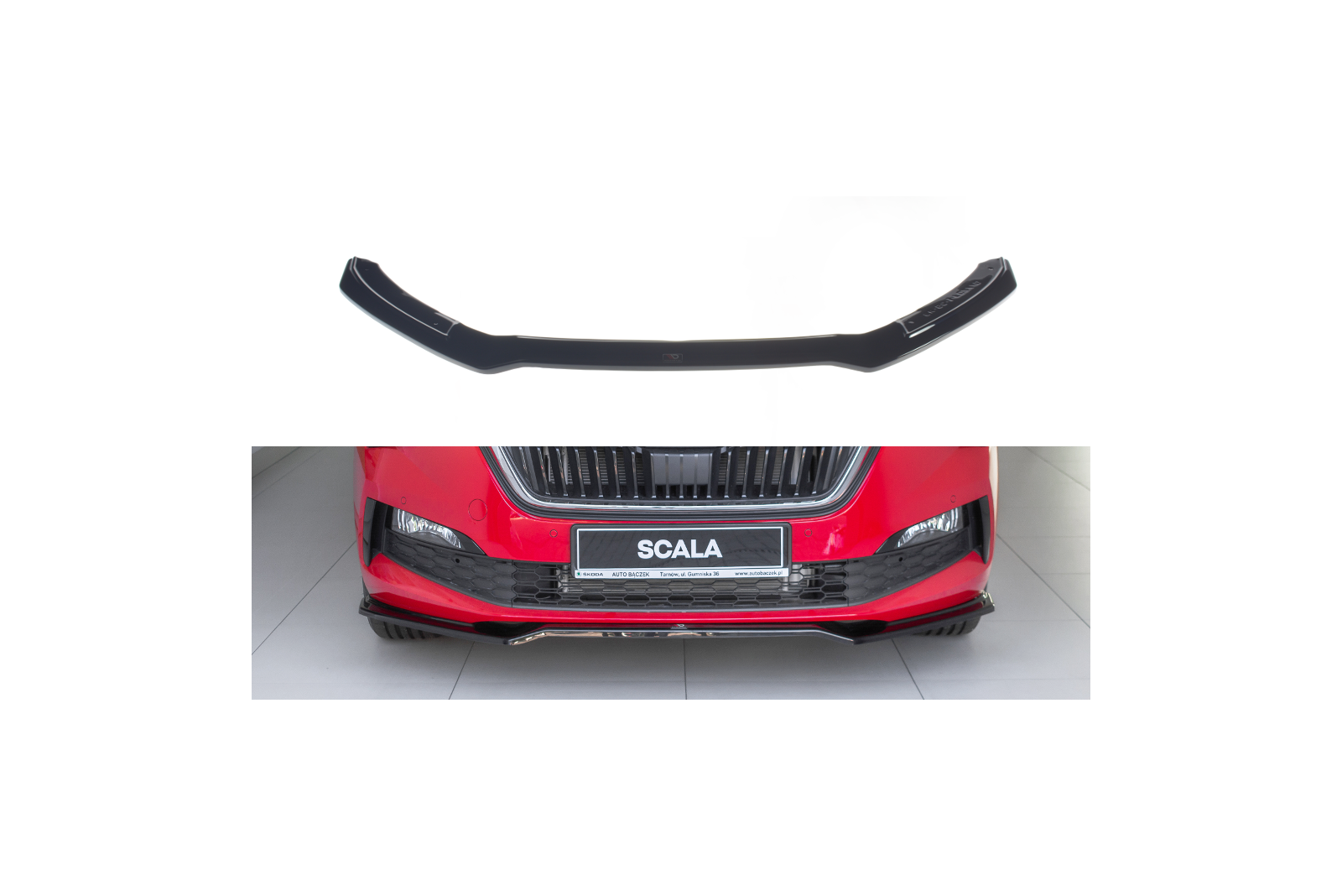 Splitter Przedni V.2 Skoda Scala 