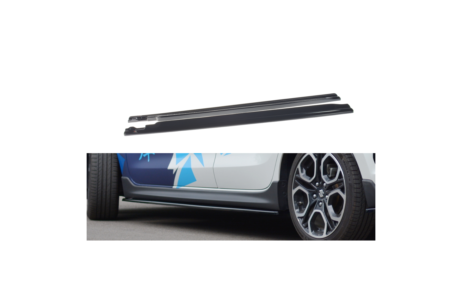 SIDE SKIRTS DIFFUSERS SUZUKI SWIFT 6 SPORT