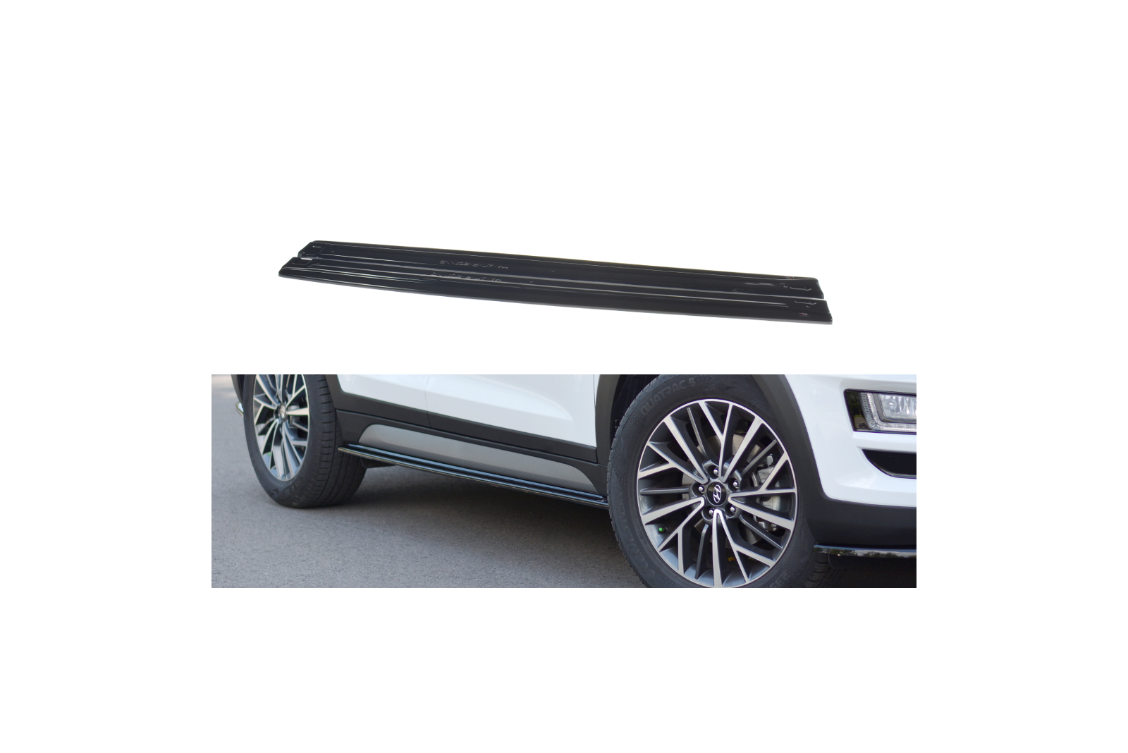 SIDE SKIRTS DIFFUSERS Hyundai Tucson Mk3 Facelift