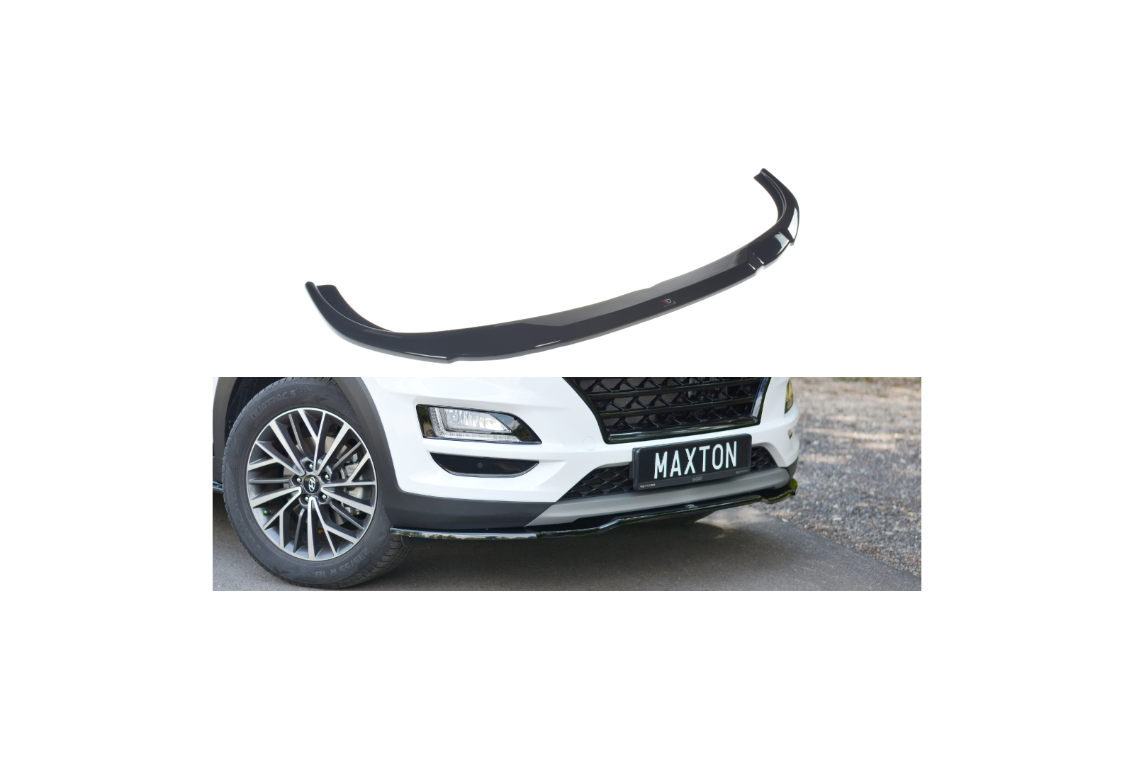 FRONT SPLITTER V.2 Hyundai Tucson Mk3 Facelift