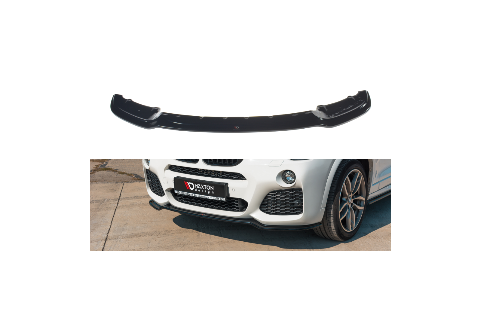 Splitter Przedni BMW X3 F25 M-Pack Polift 