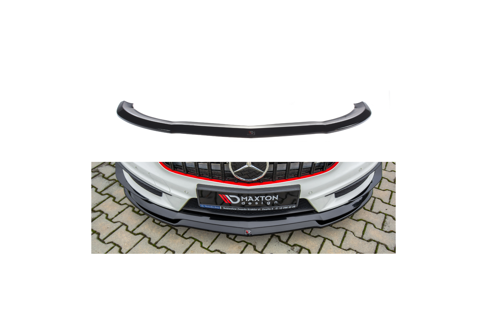 Splitter Przedni Mercedes A45 AMG W176