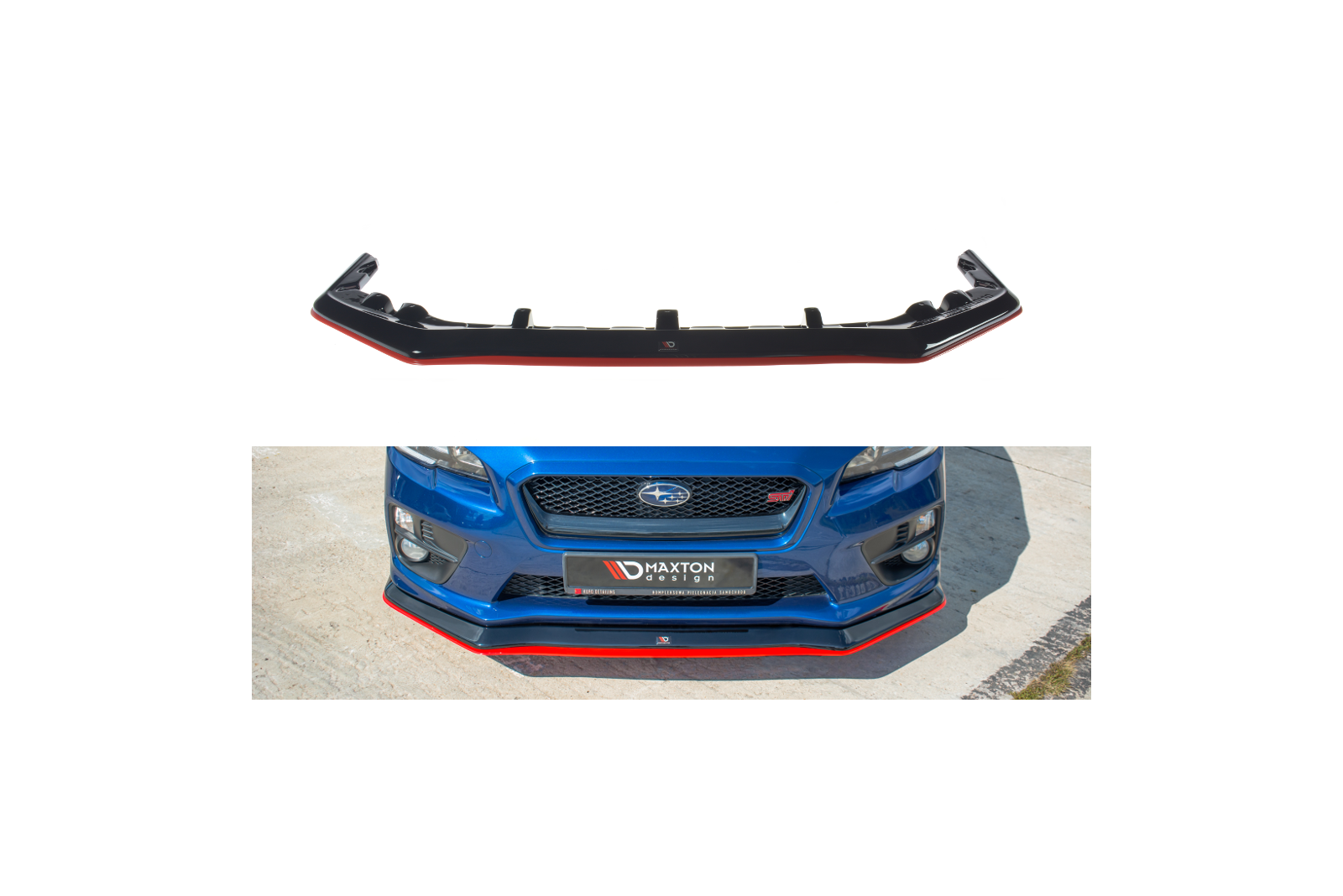 Splitter Przedni V.3 SUBARU  WRX STI