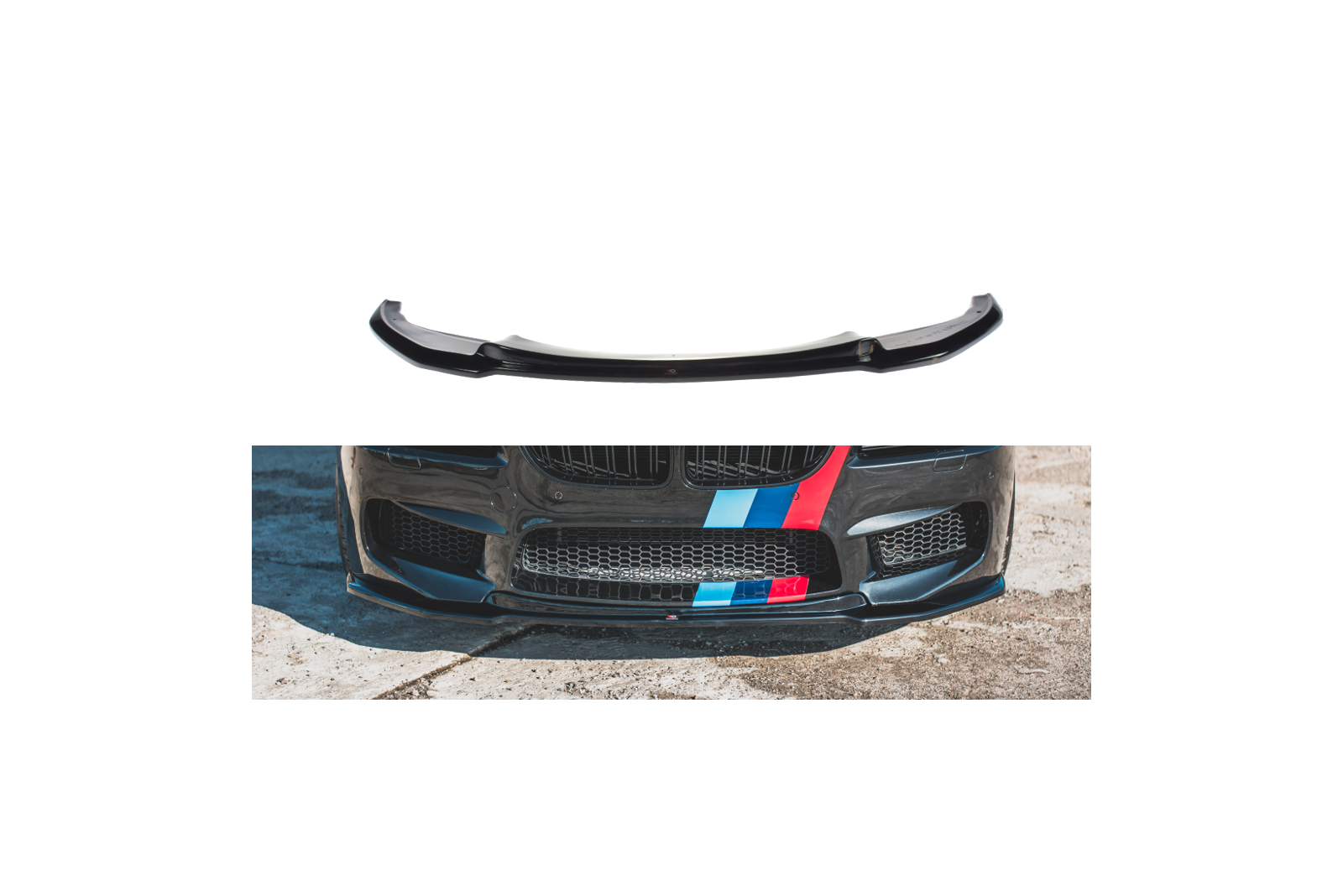 Splitter Przedni V.2 BMW M6  F06 Gran Coupe