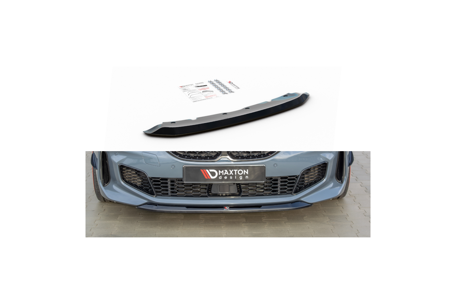 Splitter Przedni V.2 BMW 1 F40 M-Pack/ M135i 