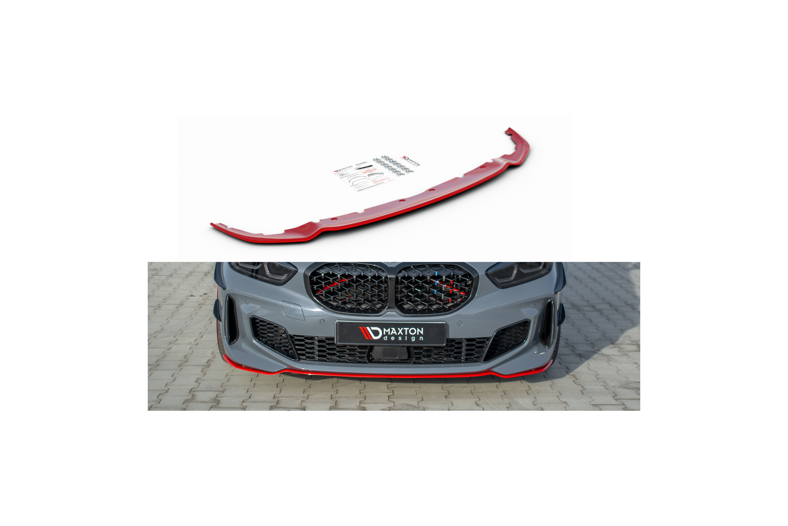 Splitter Przedni V.4 BMW 1 F40 M-Pack/ M135i 