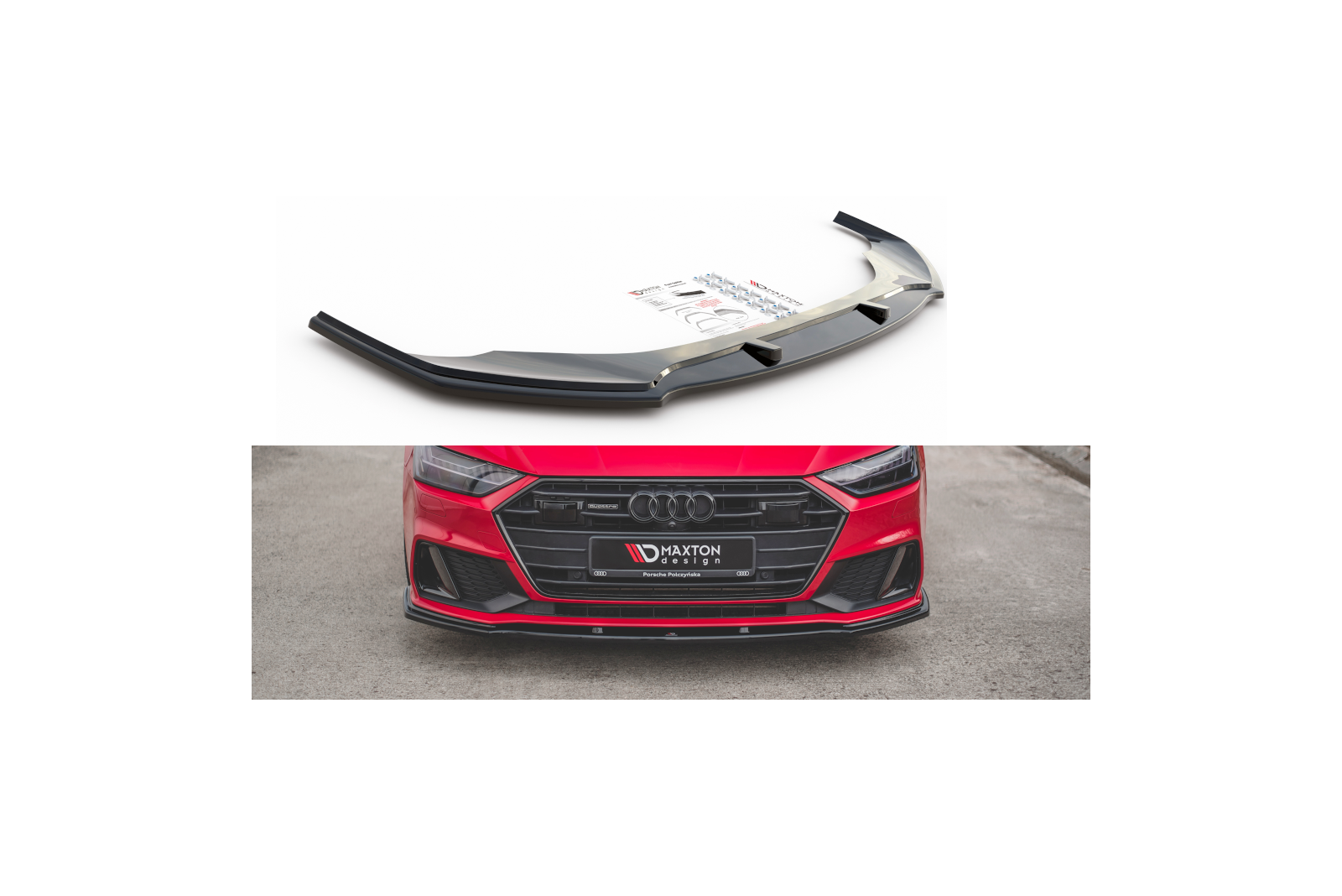 Splitter Przedni V.2 Audi A7 C8 S-Line / S7 C8