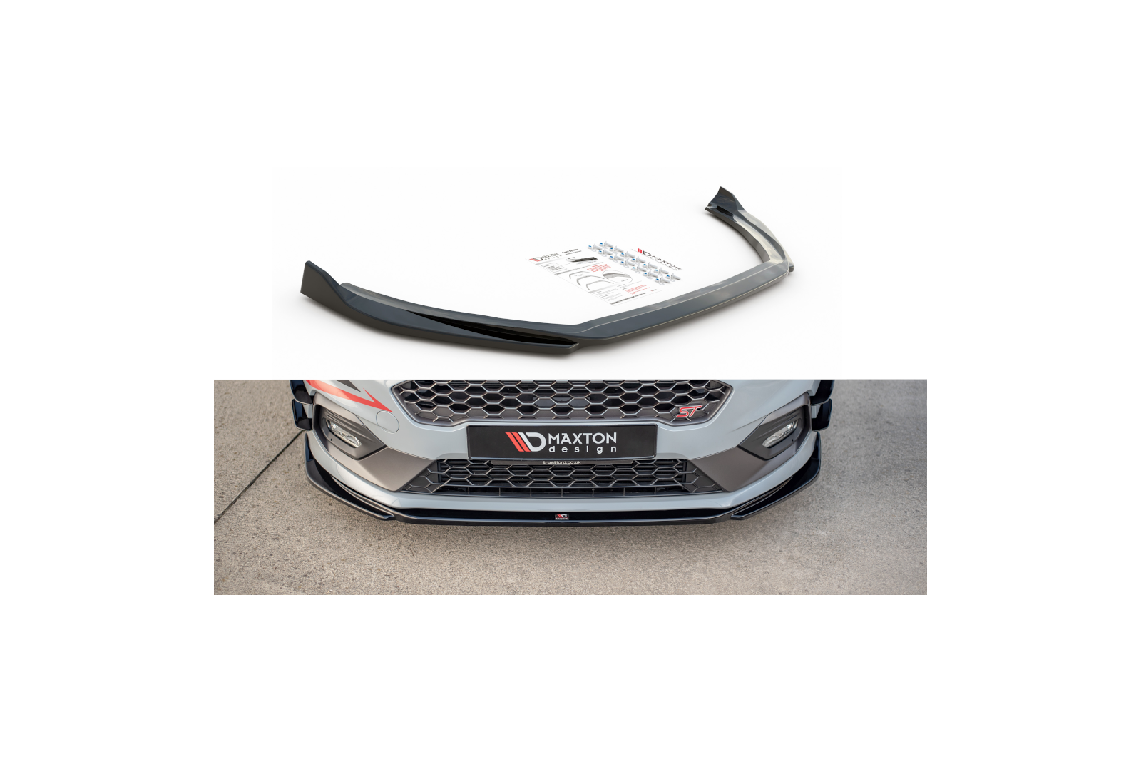 Splitter Przedni V.4 Ford Fiesta Mk8 ST / ST-Line