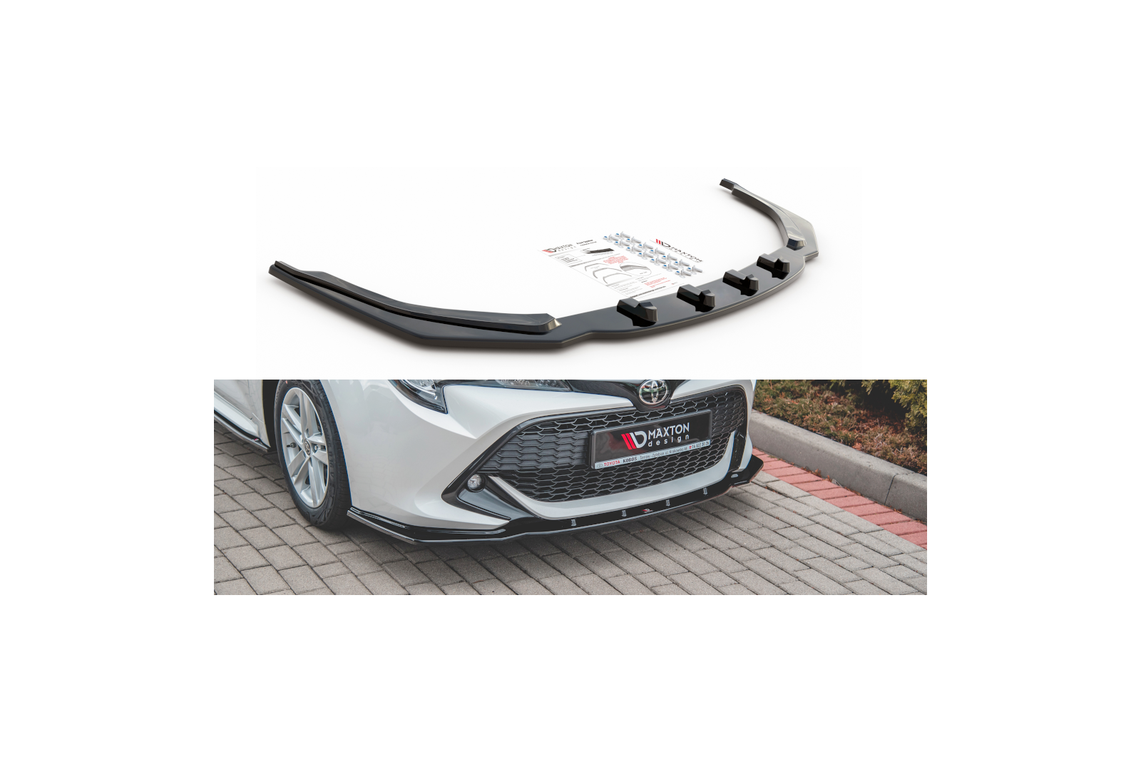 Splitter Przedni V.1 Toyota Corolla XII Touring Sports/ Hatchback