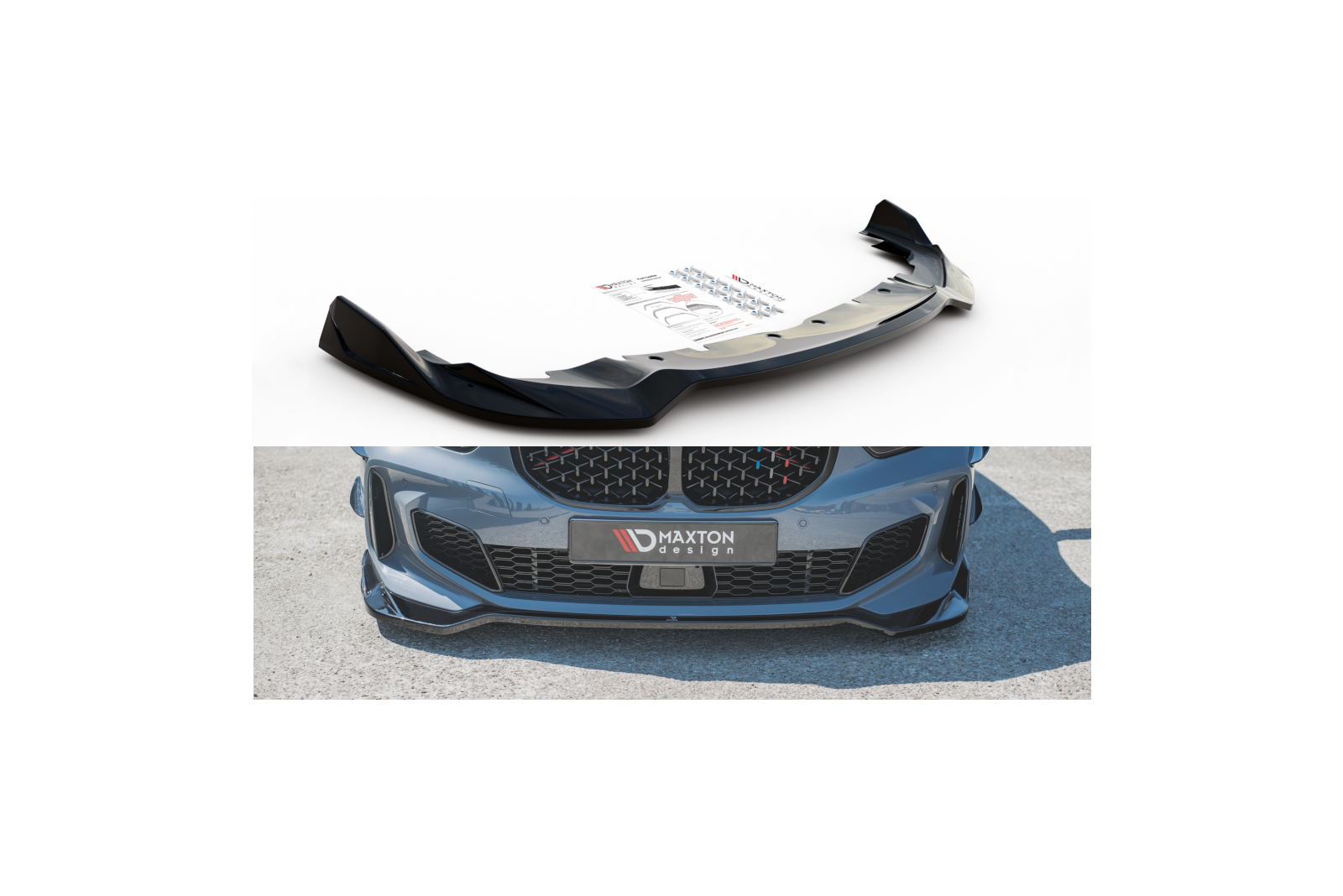 Splitter Przedni V.5 BMW 1 F40 M-Pack / M135i 