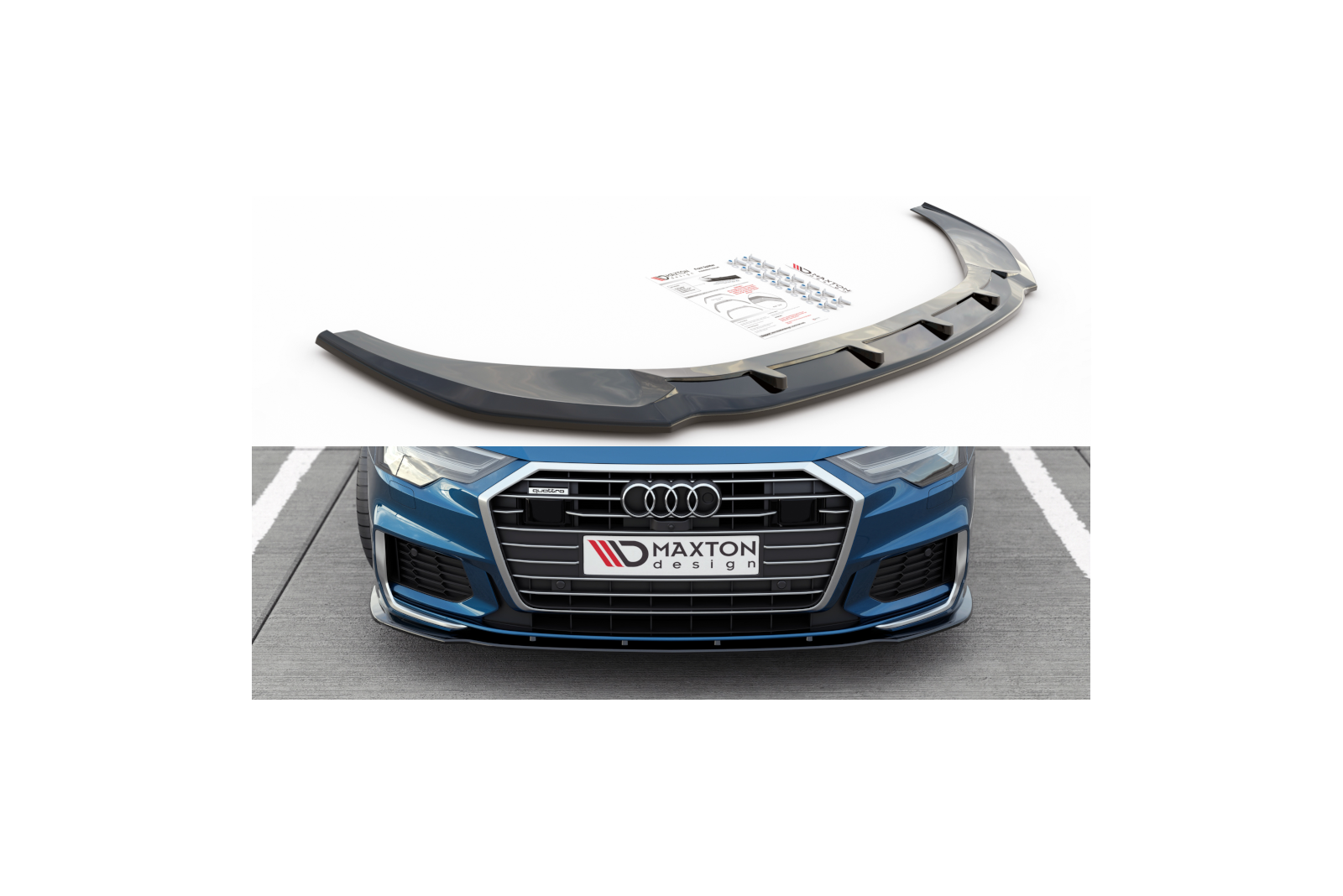 Splitter Przedni V.2 Audi A6 S-Line / S6 C8 