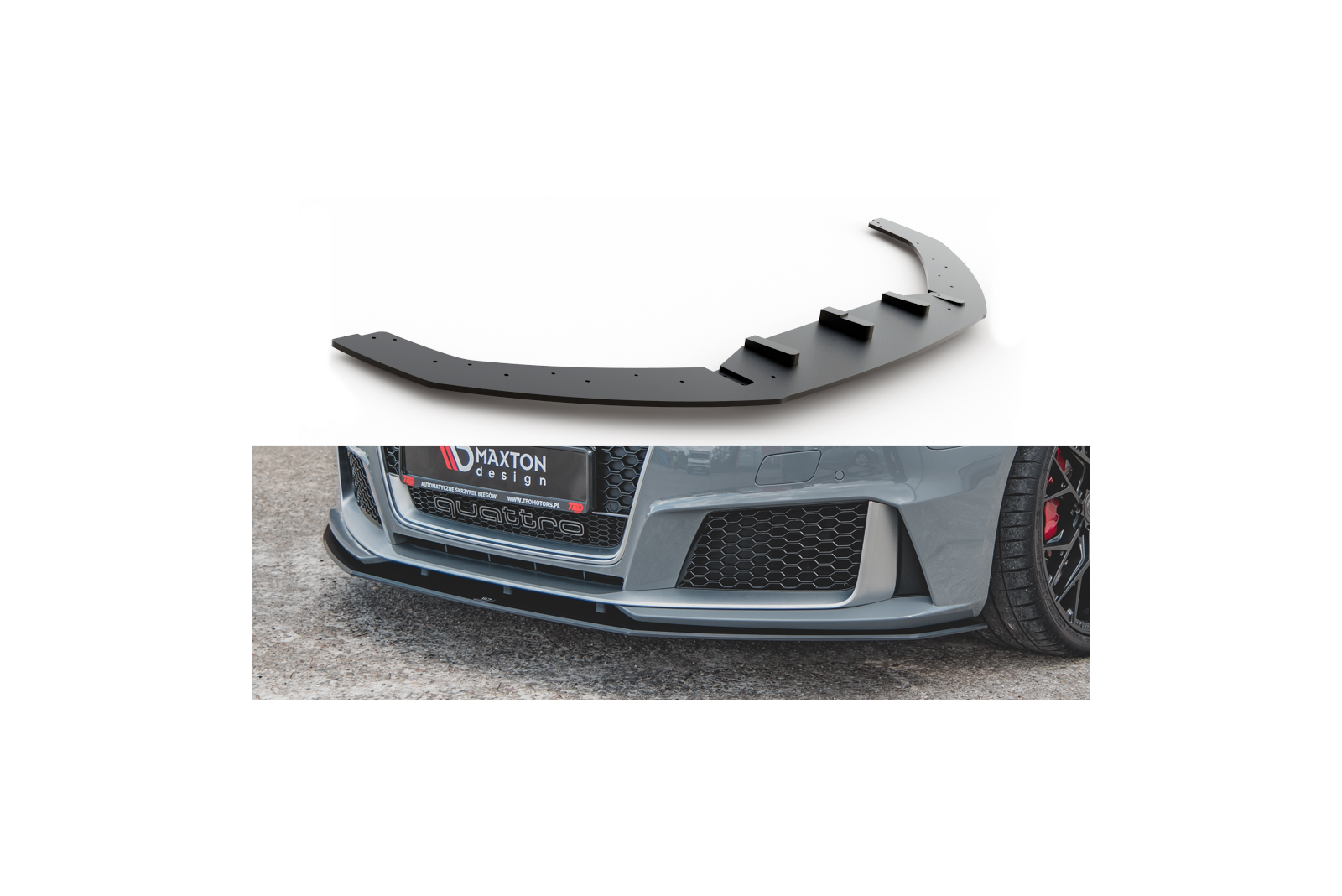 Splitter Przedni Racing Durability Audi RS3 8V Sportback