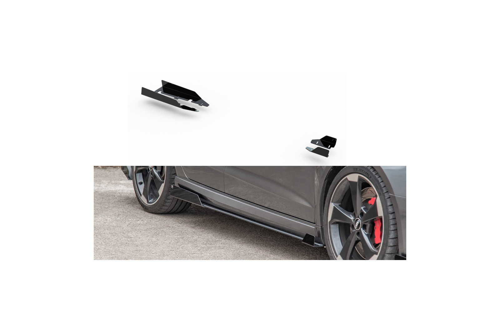 Side Flaps Audi RS3 8V Sportback