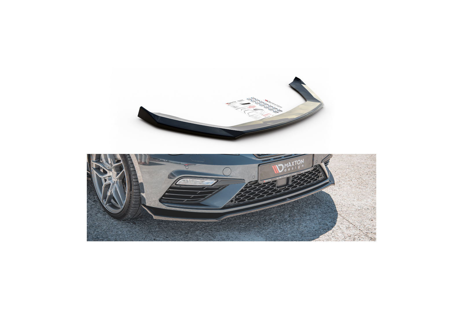 Splitter Przedni V.7 Seat Leon Cupra / FR Mk3 FL