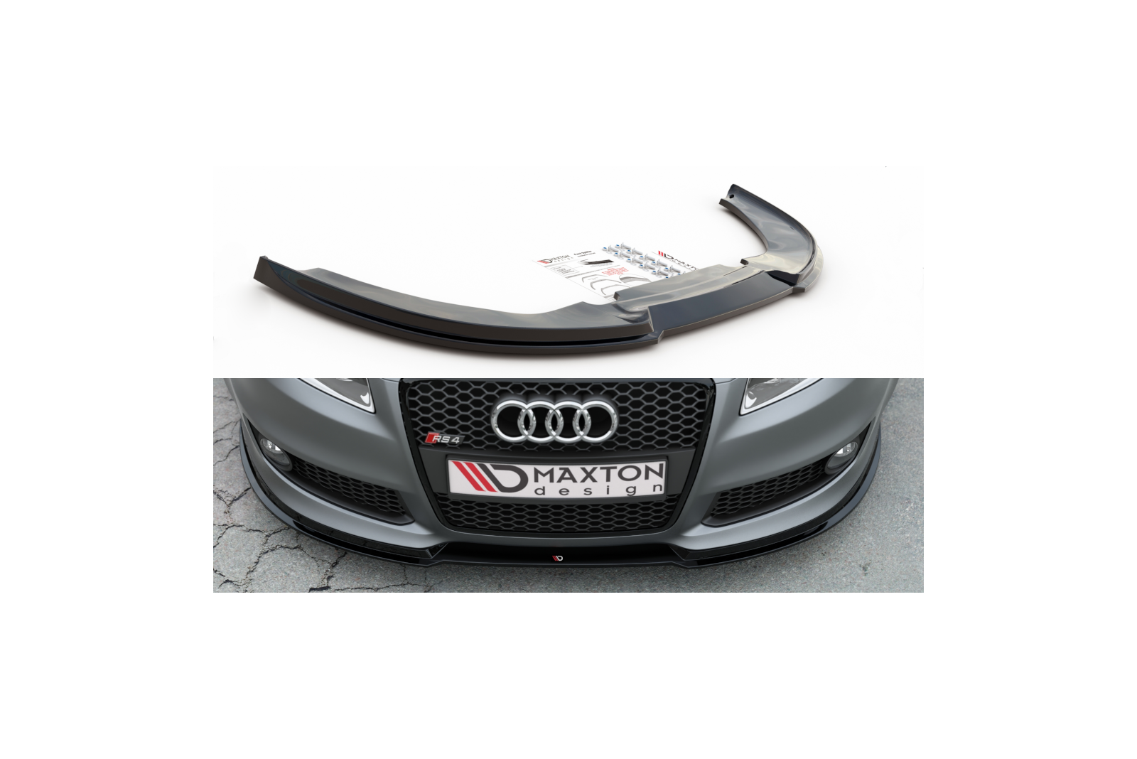 Splitter Przedni V.1 Audi RS4 B7