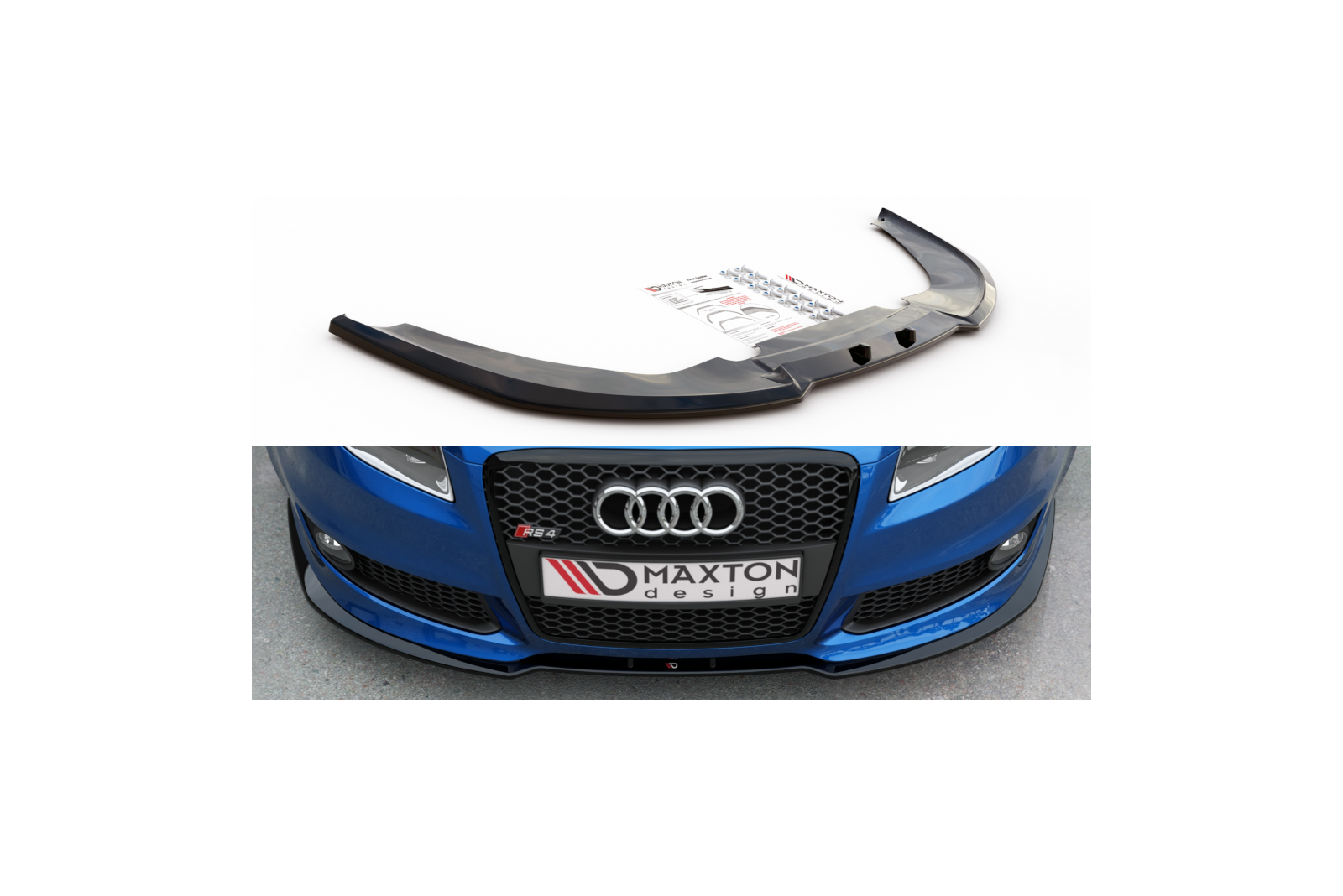 Splitter Przedni V.2 Audi RS4 B7