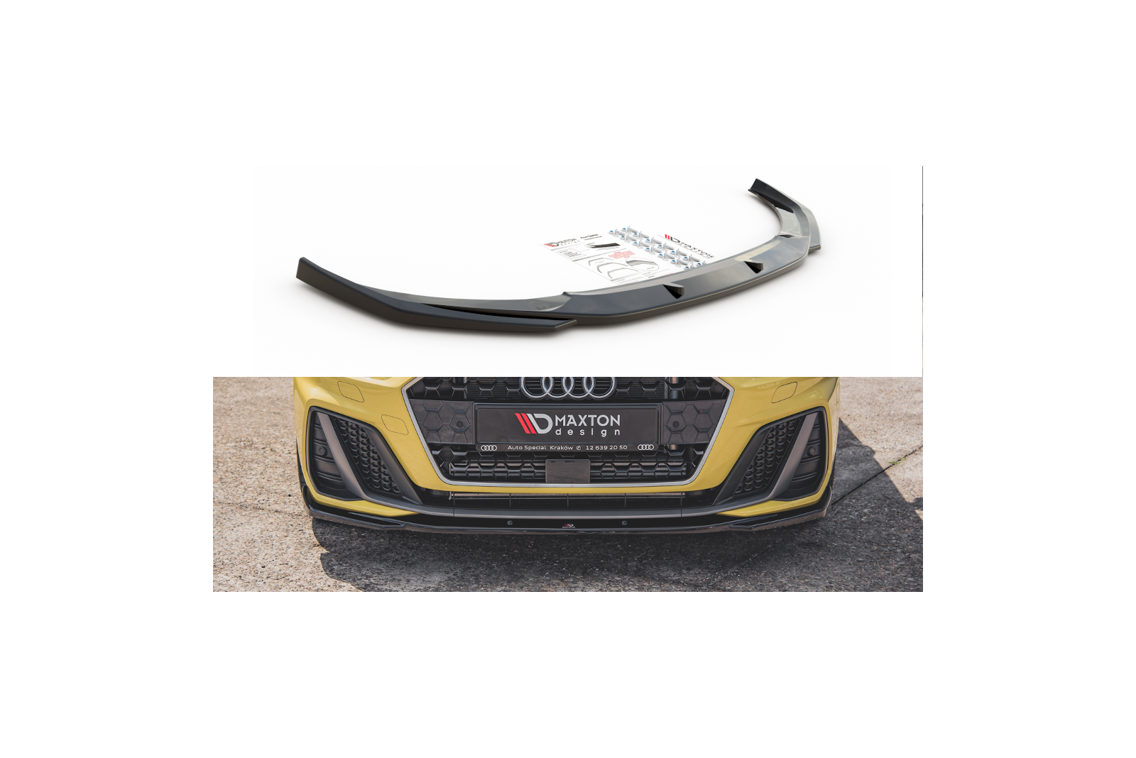 Splitter Przedni V.2 Audi A1 S-Line GB