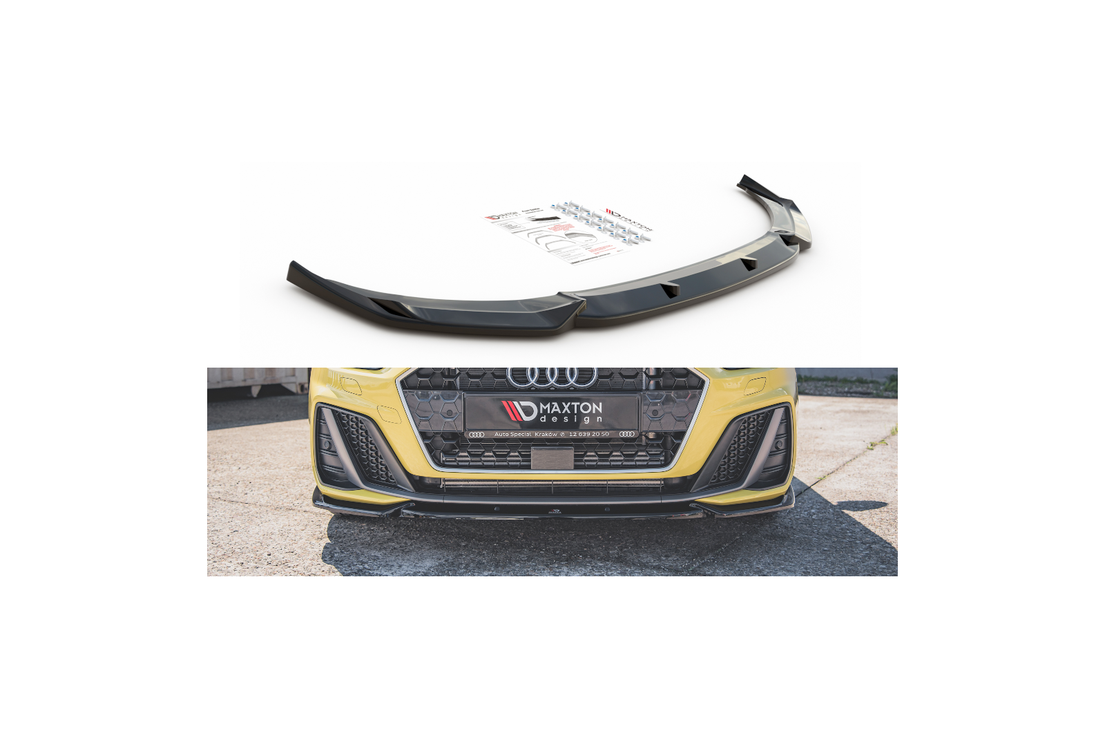 Splitter Przedni V.3 Audi A1 S-Line GB