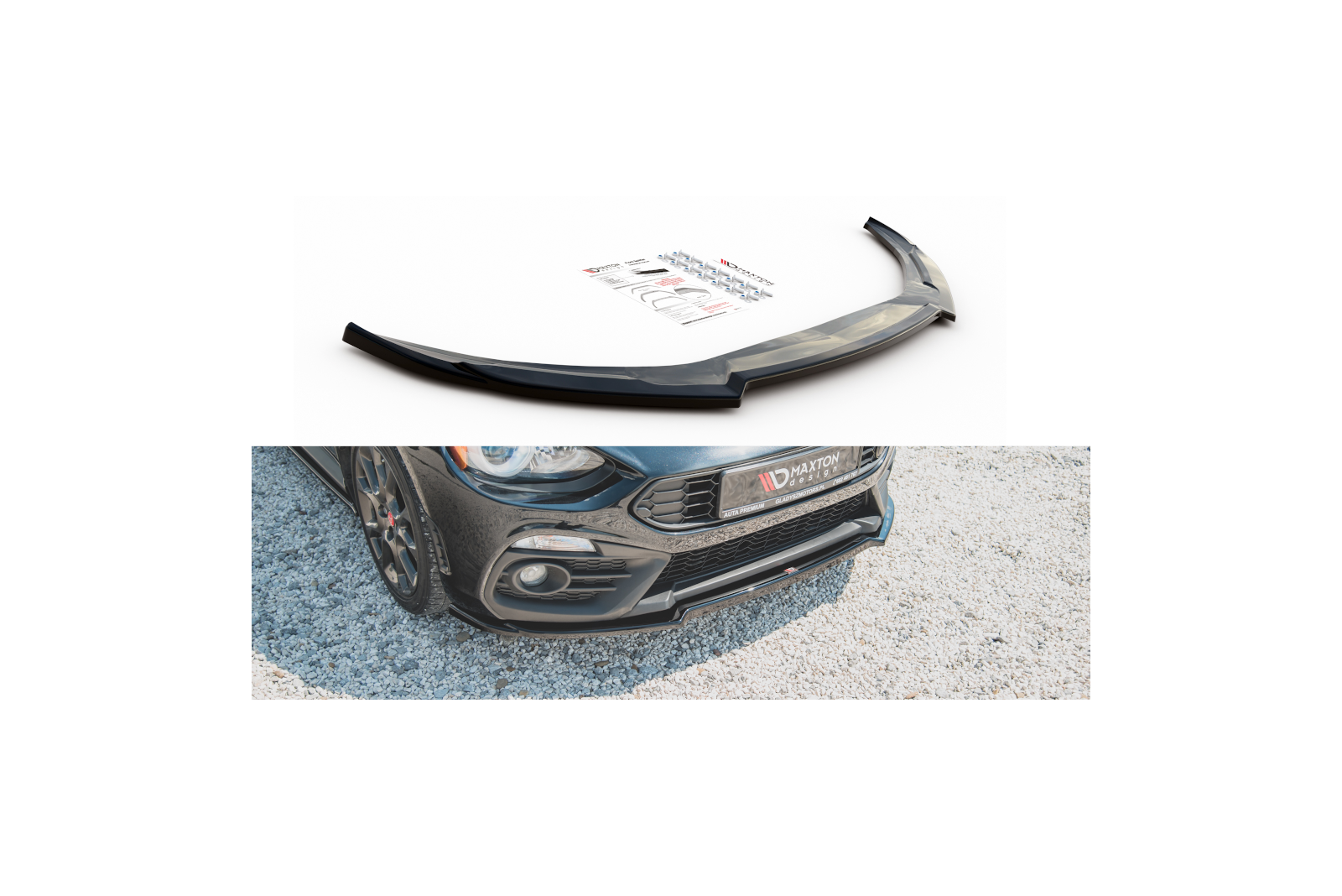 Splitter Przedni Fiat 124 Spider Abarth