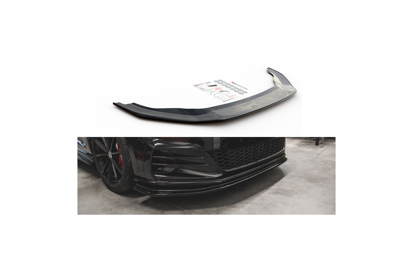 Splitter Przedni VW Golf 7 GTI TCR 