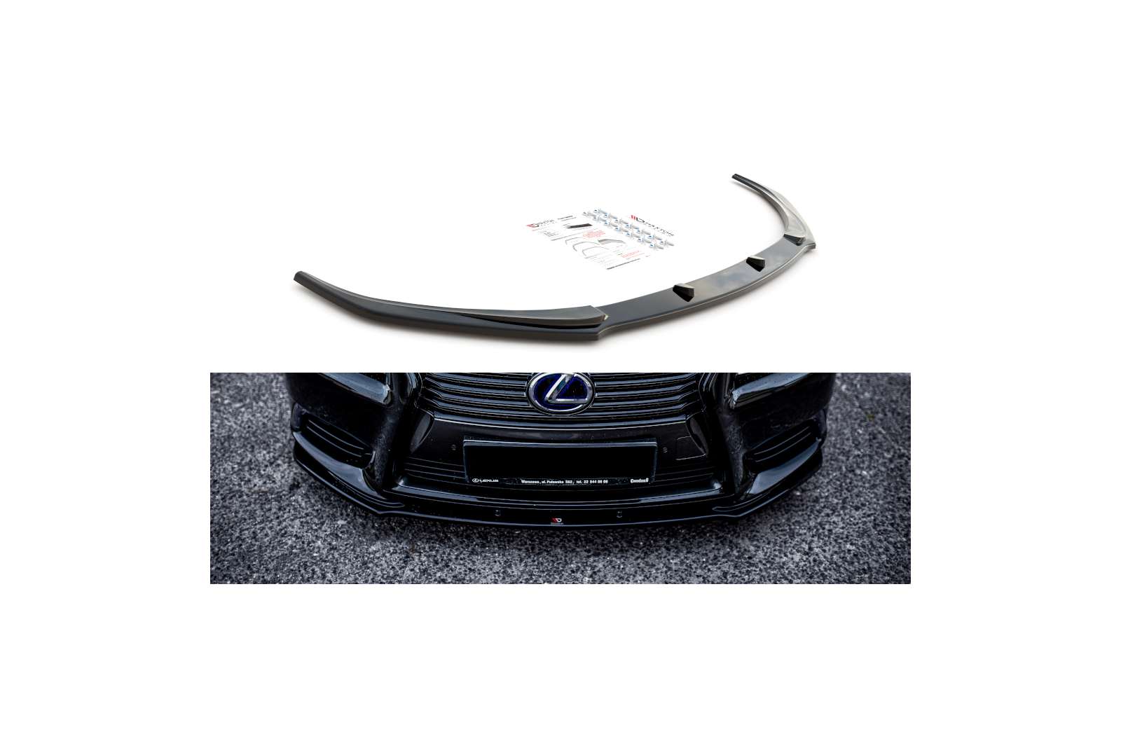 Splitter Przedni Lexus LS Mk4 Facelift