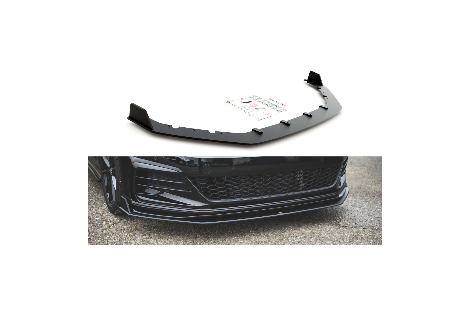 Splitter Przedni Racing Durability VW Golf 7 GTI TCR