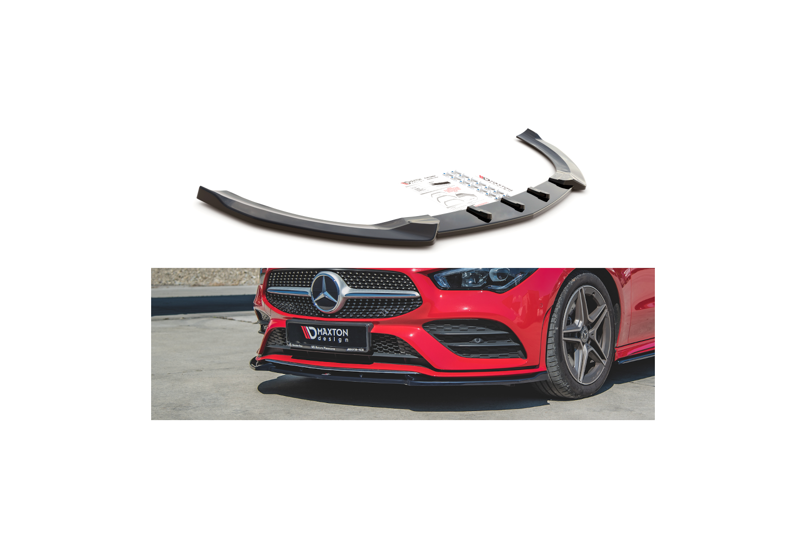 Splitter Przedni V.2 Mercedes-Benz CLA AMG-Line C118