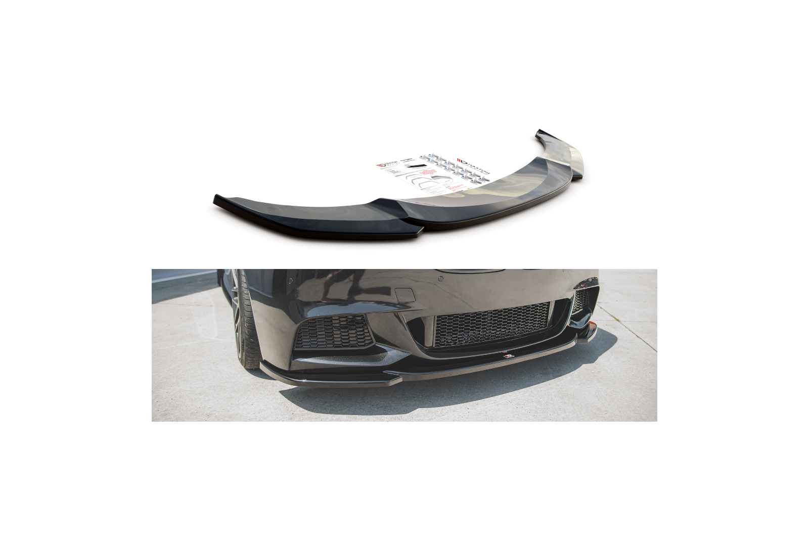 Splitter Przedni V.4 BMW 5 F10/F11 M-Pack