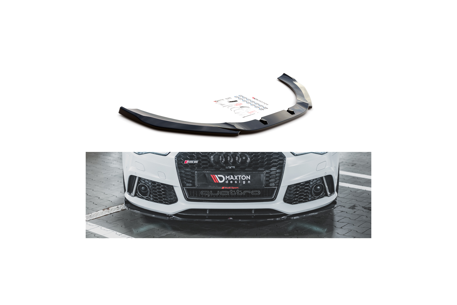 Splitter Przedni V.3 Audi RS6 C7