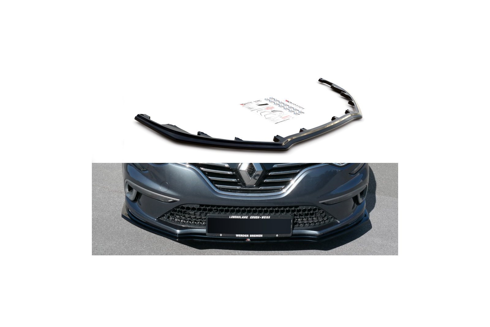 Splitter Przedni Renault Megane Mk.4 GT-Line