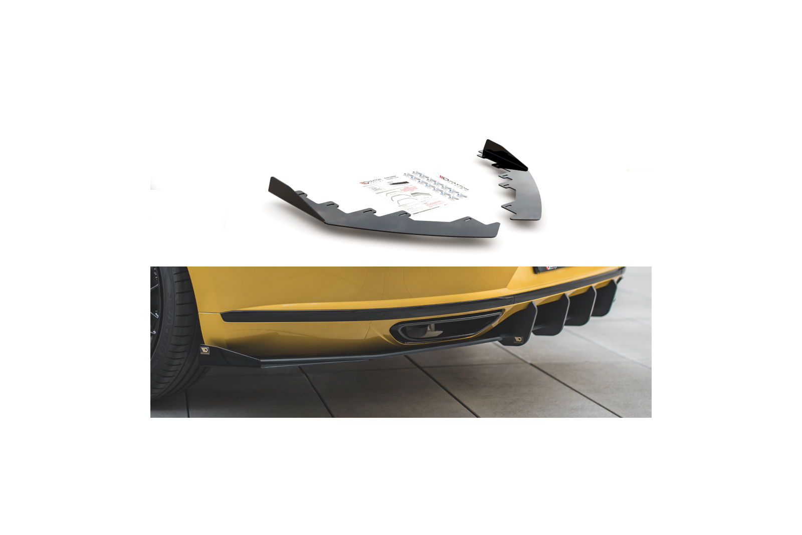 Rear Side Flaps Volkswagen Arteon R-Line