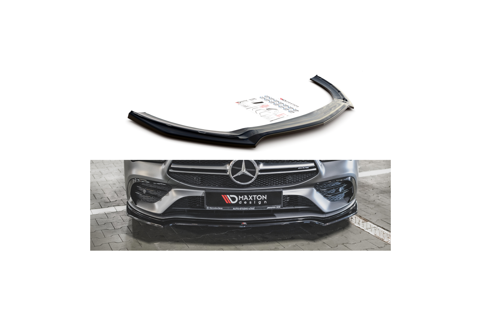 Splitter Przedni V.1 Mercedes-AMG CLA 35 Aero C118