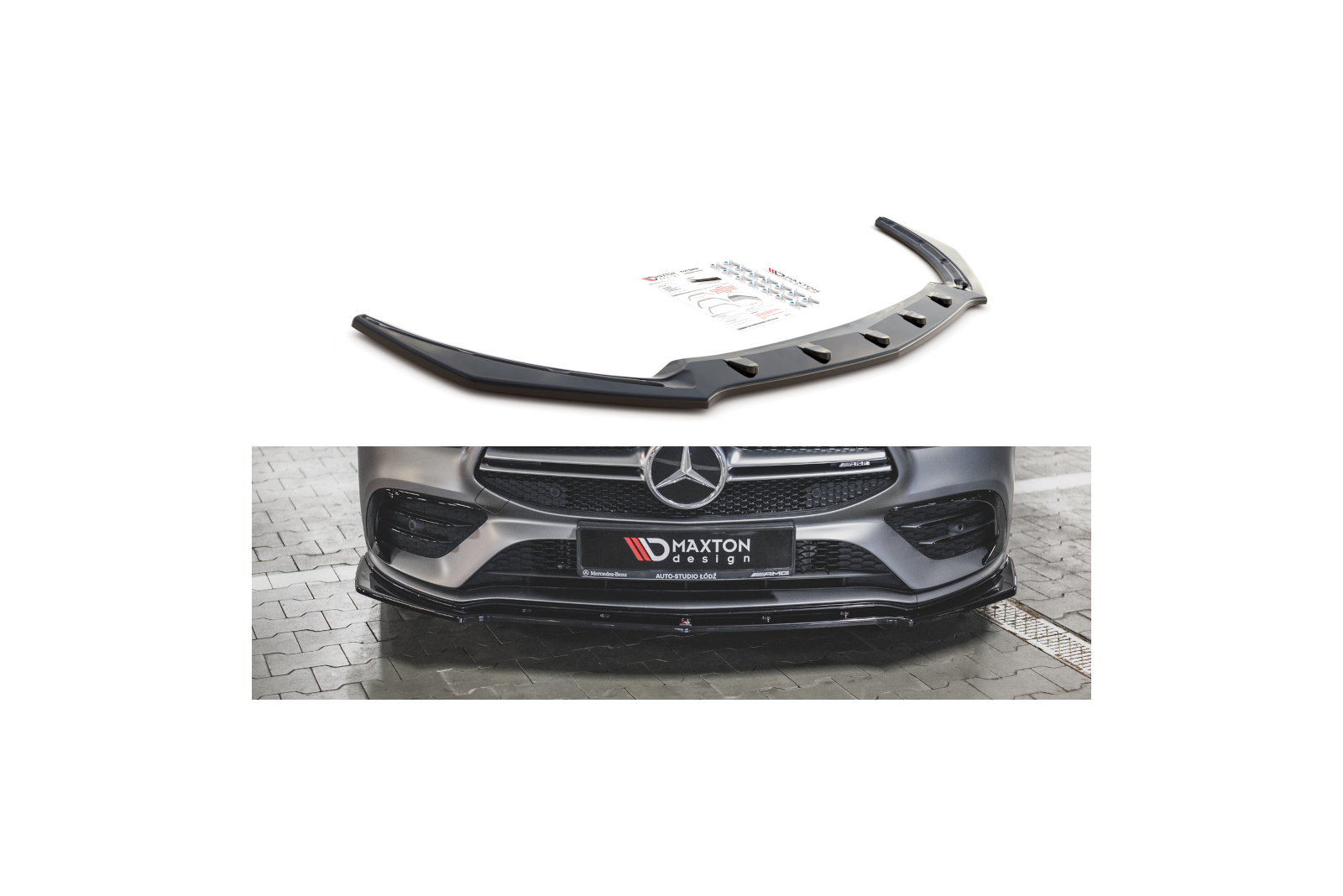 Splitter Przedni V.2 Mercedes-AMG CLA 35 Aero C118