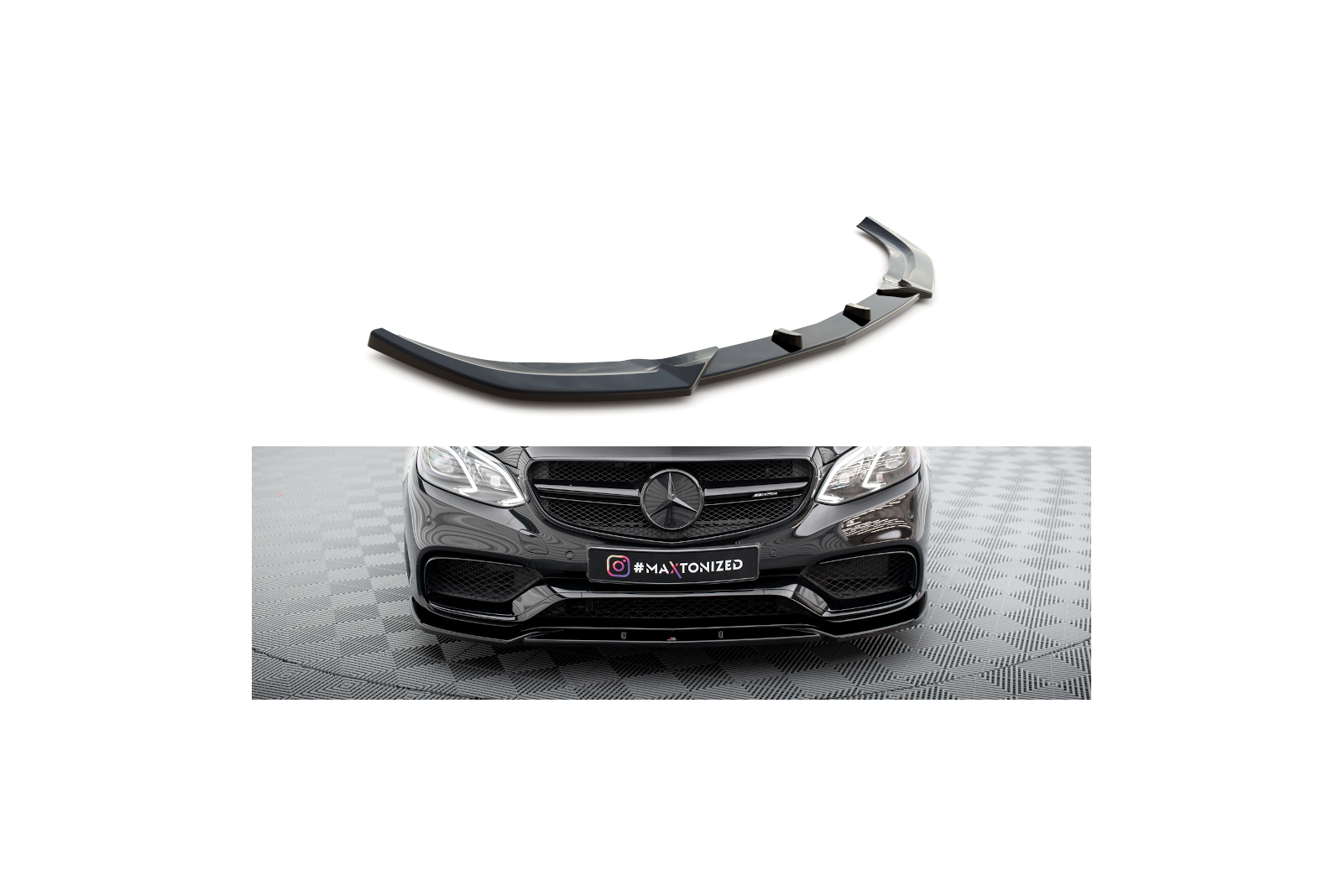 Splitter Przedni Mercedes-Benz E63 AMG Sedan W212 Facelift