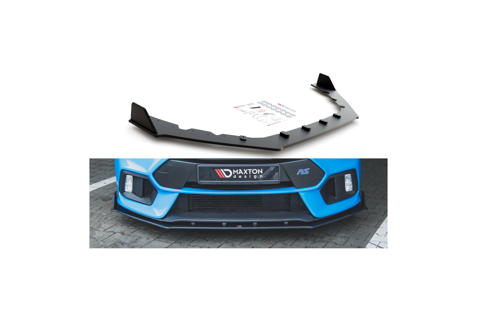 Splitter Przedni Racing Durability V.2 Ford Focus RS Mk3