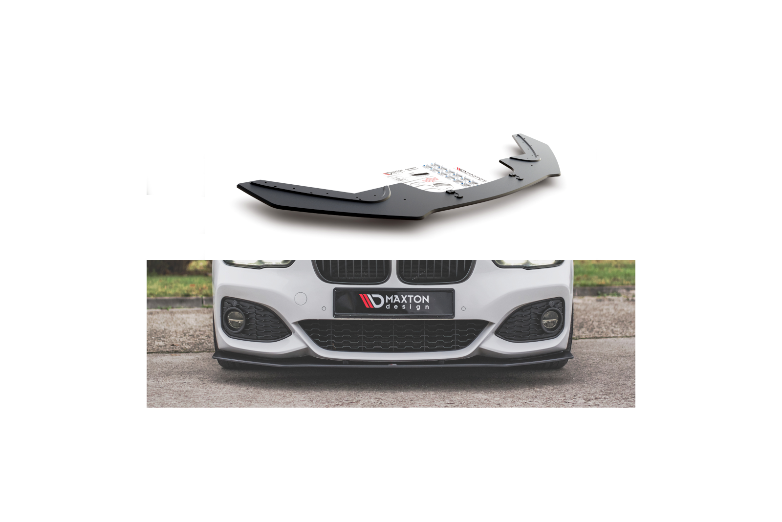 Splitter Przedni Racing Durability V.3 BMW 1 F20 M-Pack Facelift / M140i 