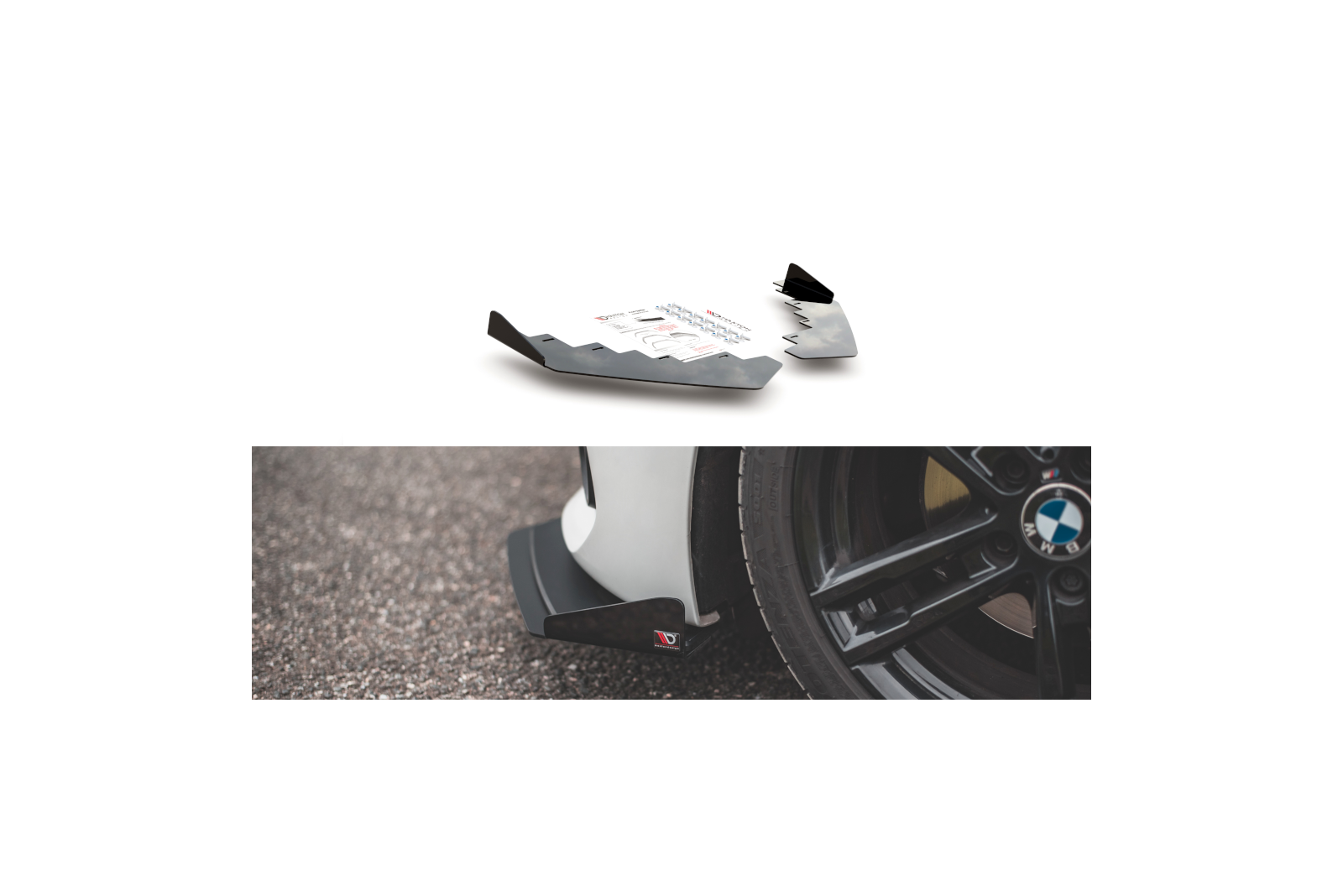 Flaps BMW 1 F20 M-Pack Facelift / M140i