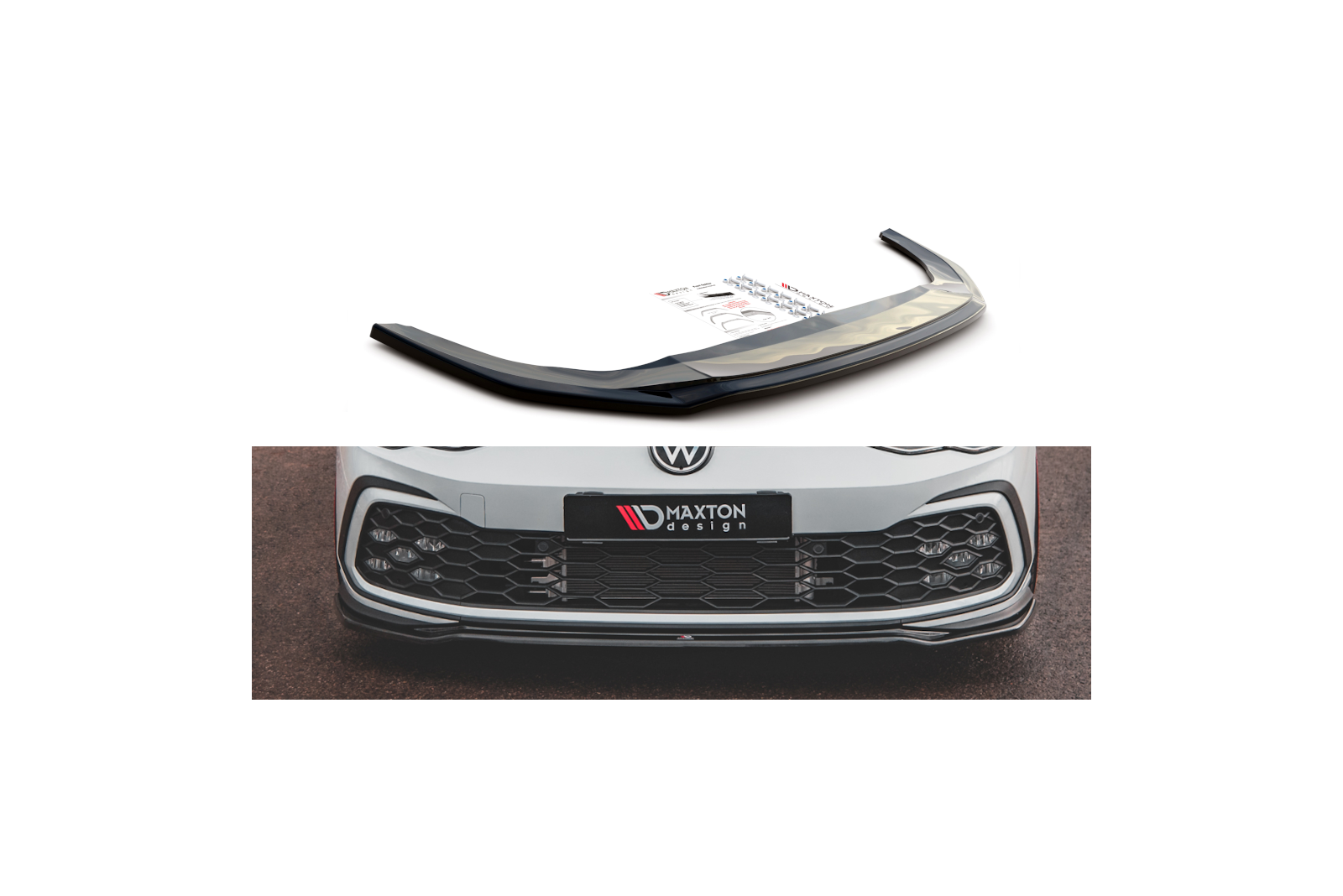 Splitter Przedni V.4 Volkswagen Golf 8 GTI