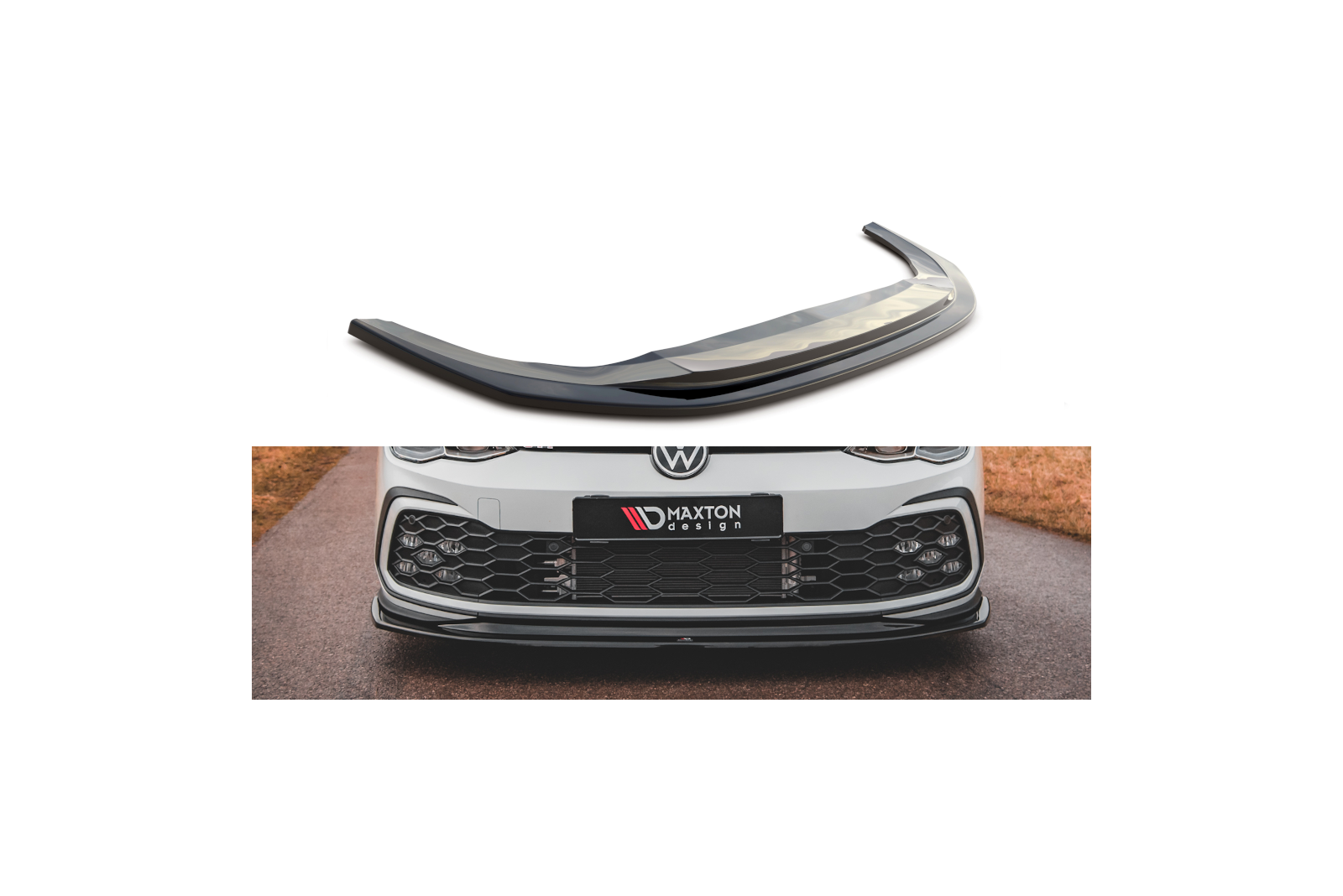 Splitter Przedni V.5 Volkswagen Golf 8 GTI